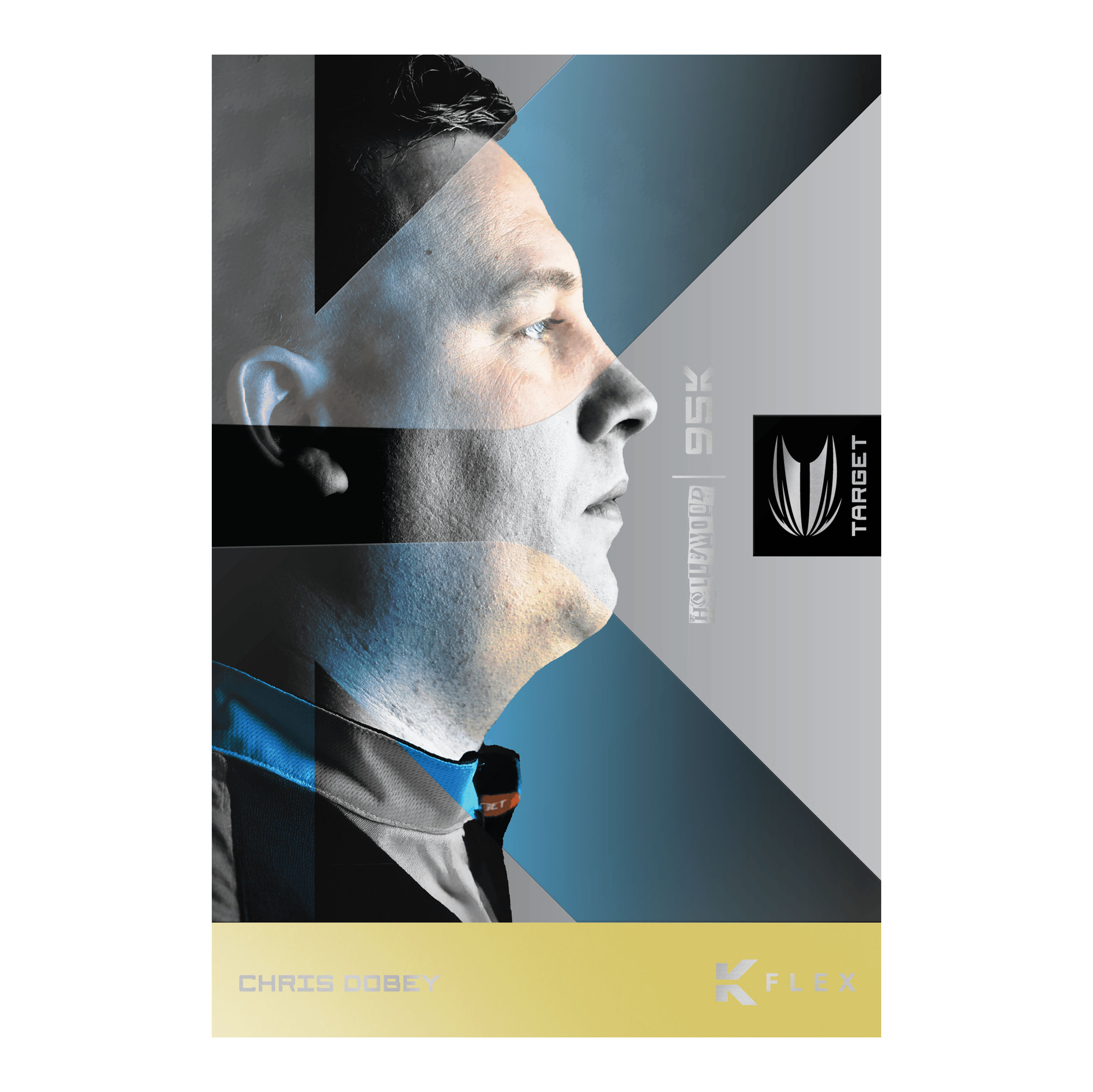 Dardos blandos Target Chris Dobey 95K - 18 g Zu sehen ist der Target Chris Dobey 95K Softdarts - 18g. Der Dartpfeil ist speziell für Softdart konzipiert.