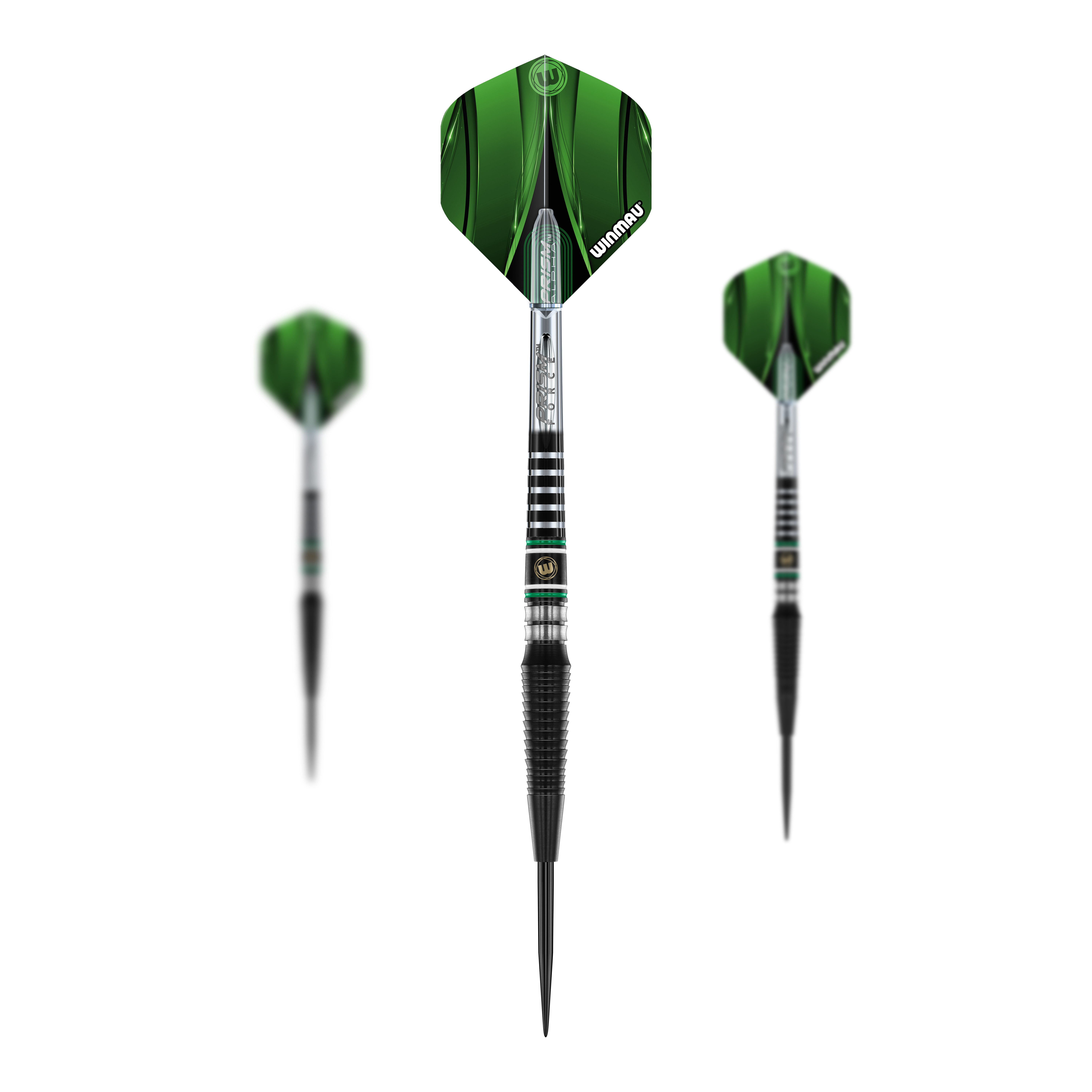 dardos de acero Winmau Sniper Black 2025
