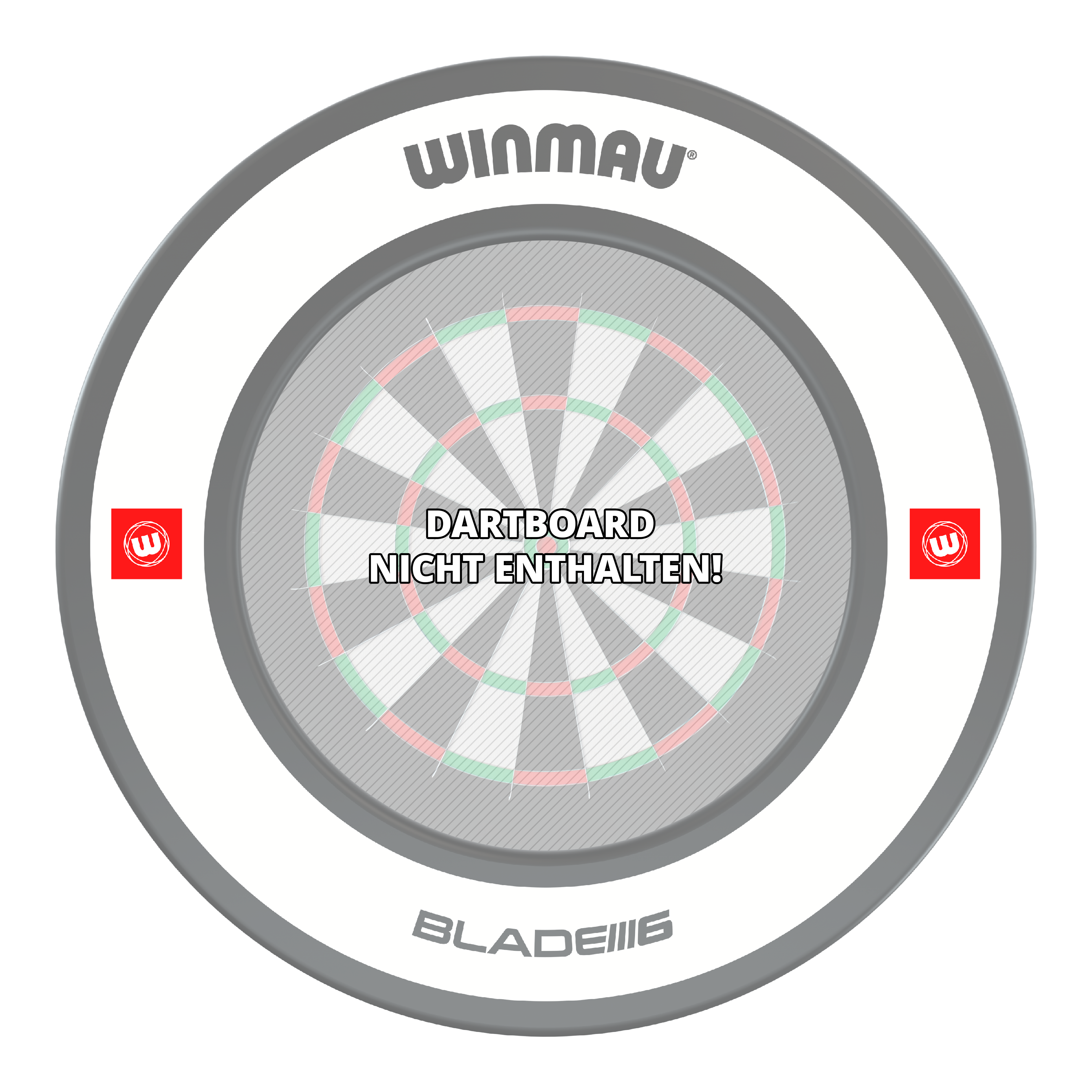 Winmau Pro-Line 1.0 Dartboard Surround - Weiß