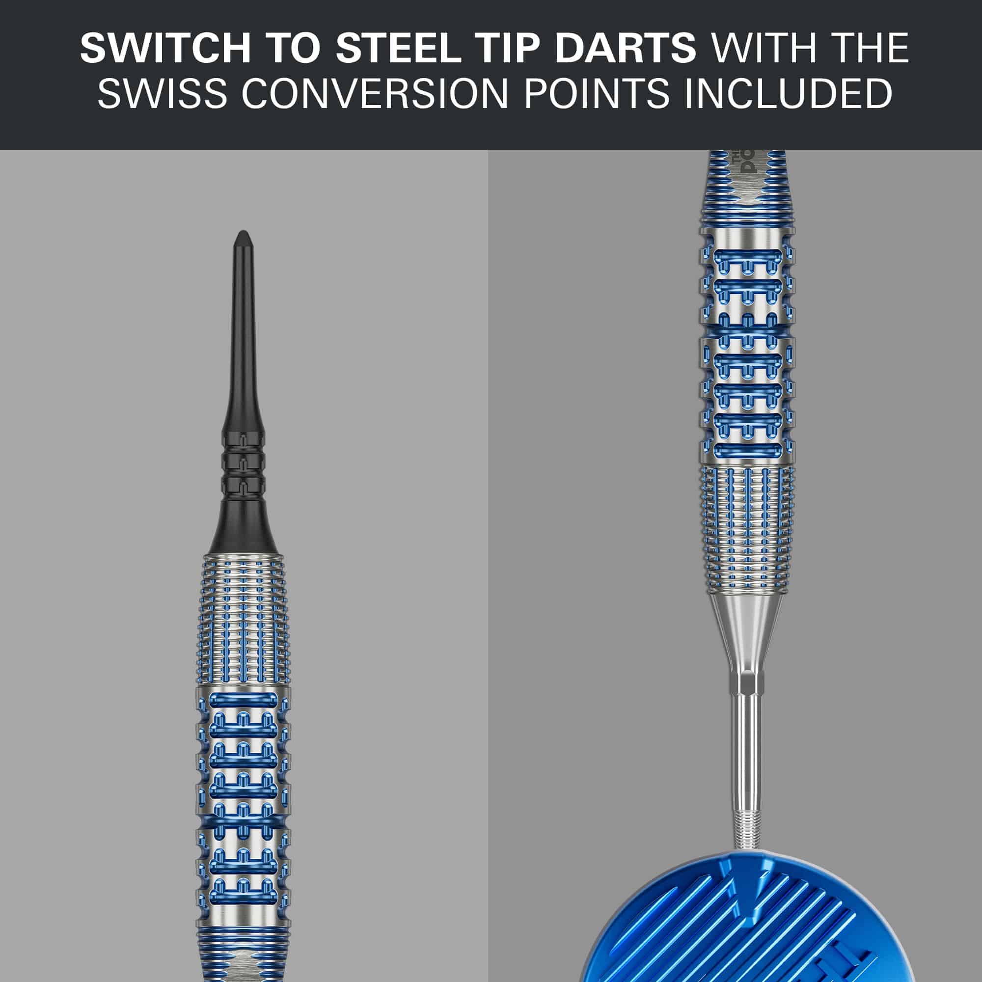 Dardos blandos Target Phil Taylor Gx2 Abgebildet sind die Target Phil Taylor Gx2 Softdarts. Sie sind ideal für elektronische Dartscheiben und ambitionierte Spieler.
