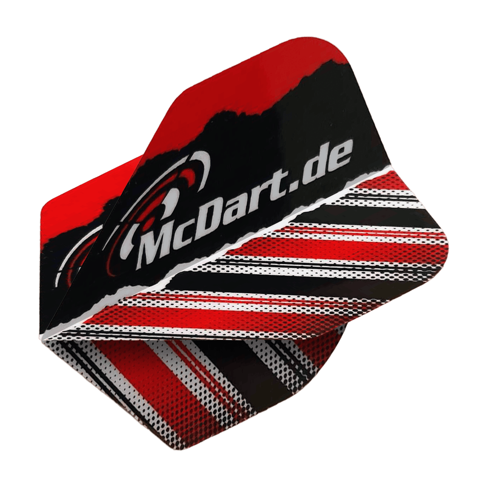 Vuelos estándar McDart Design V7 Dieses Bild zeigt die McDart Design V7 Standard Flights. Sie werden für den Dartsport verwendet.