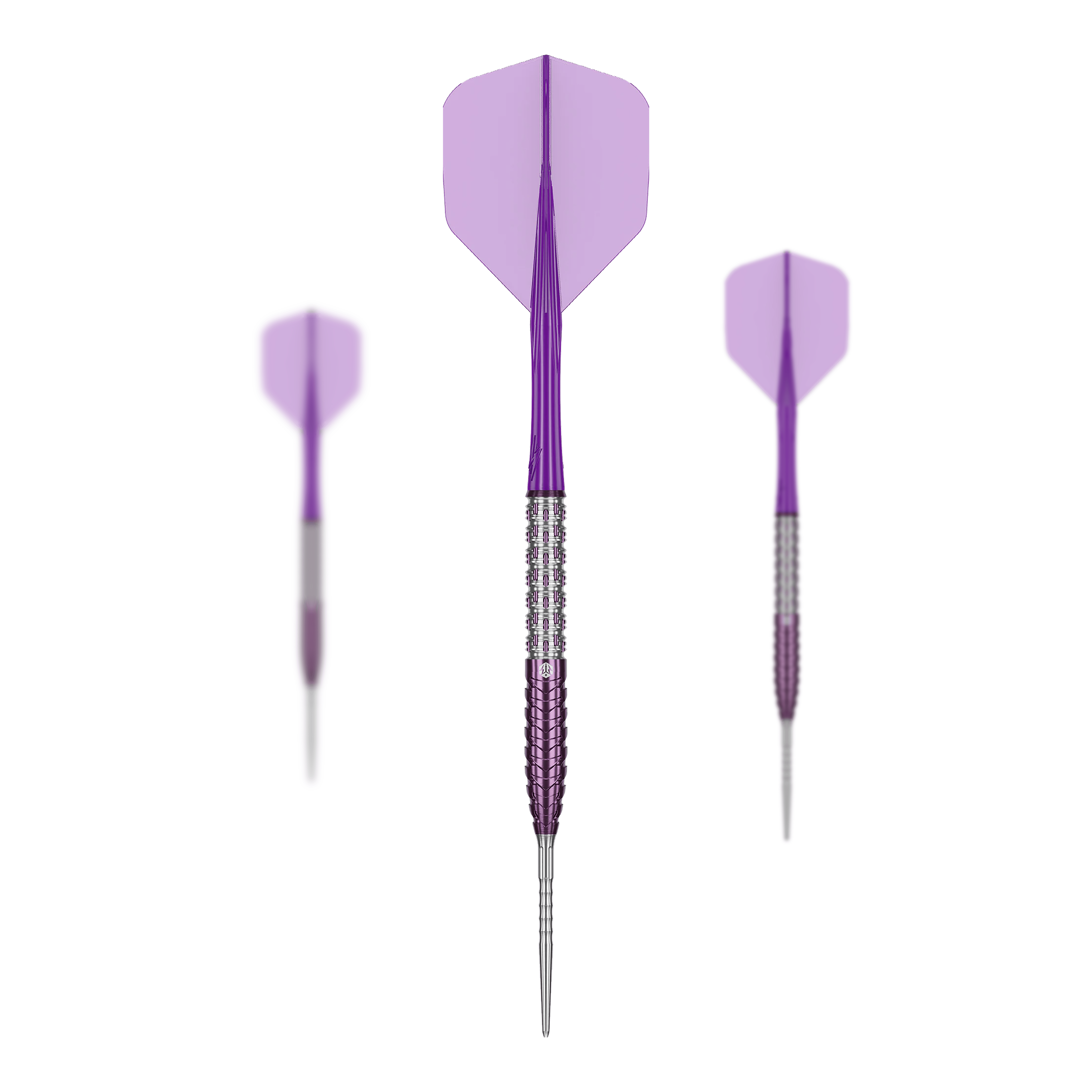 Dardos de acero Caliburn Awakening ET Das Bild zeigt die Caliburn Awakening E.T. Steeldarts. Es handelt sich um ein Set Steeldarts für Dartspieler.