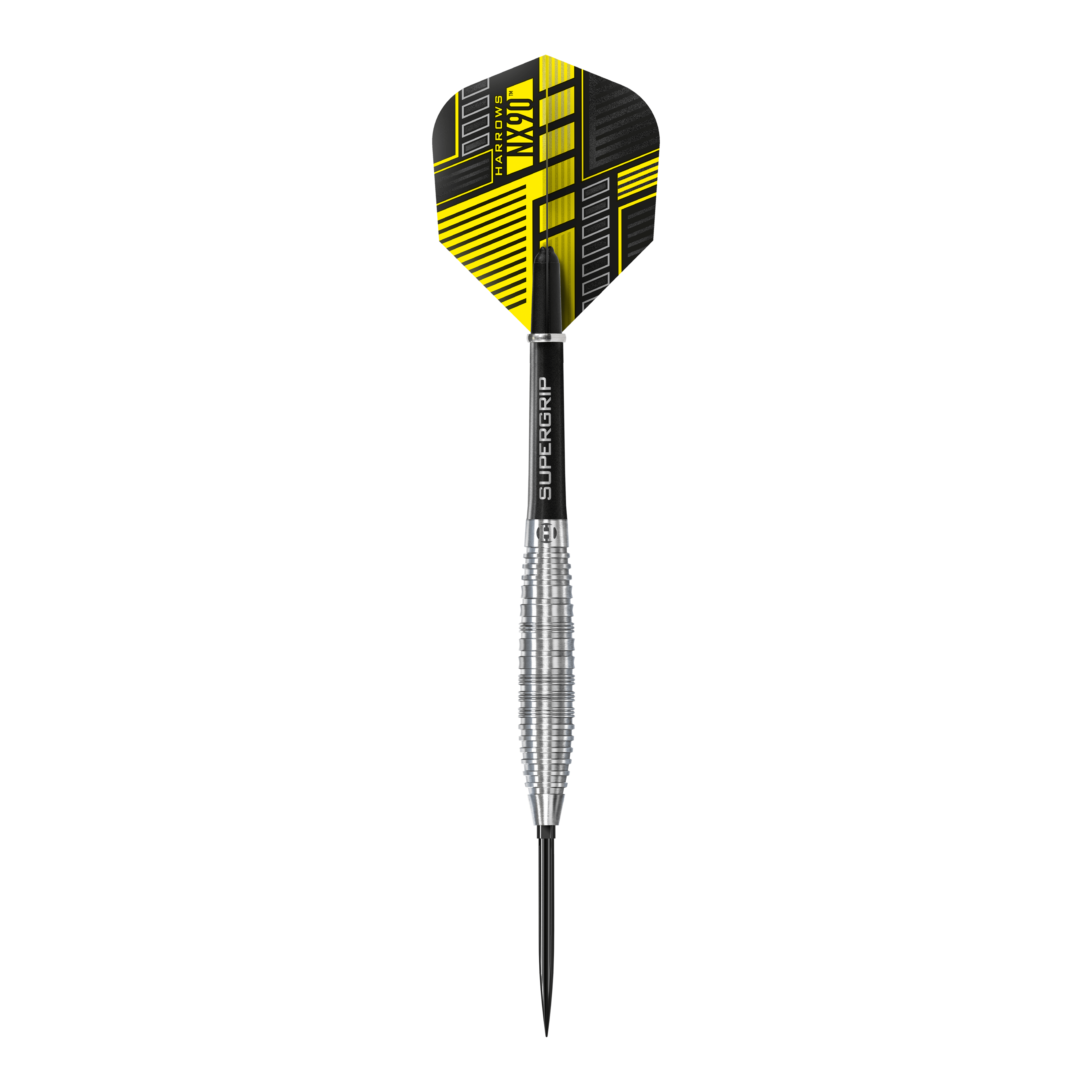 Dardos de acero de punta rápida Harrows NX90 Bomb Abgebildet sind die Harrows NX90 Bomb Quick Point Steeldarts. Diese Darts eignen sich besonders für das Steeldart-Spiel.