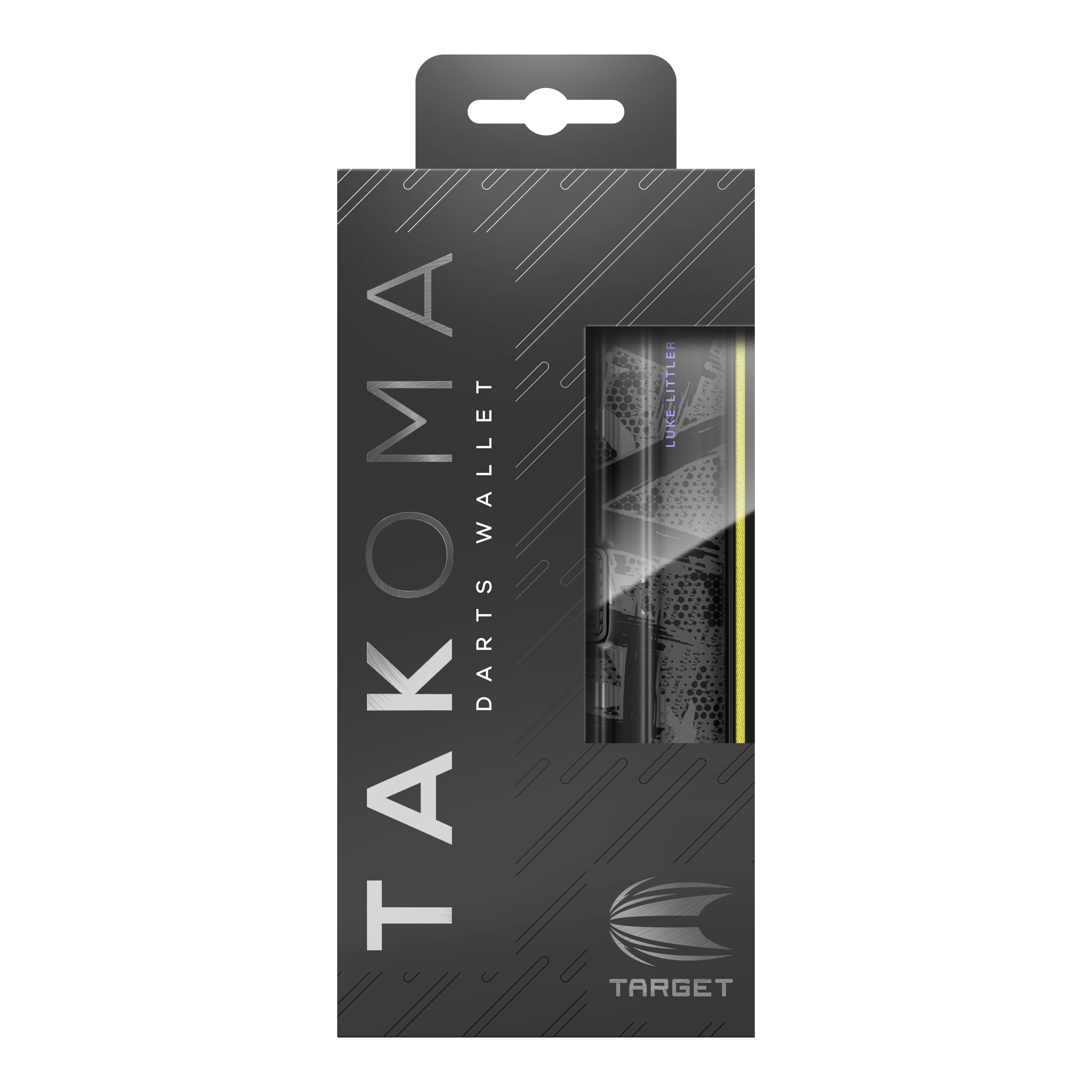 Estuche de dardos Luke Littler de la serie Takoma Ghost Das Bild zeigt das Takoma Ghost Series Luke Littler Dartcase. Das Dartcase kommt aus einer speziellen Sammlung und ist für Dartspieler entworfen.