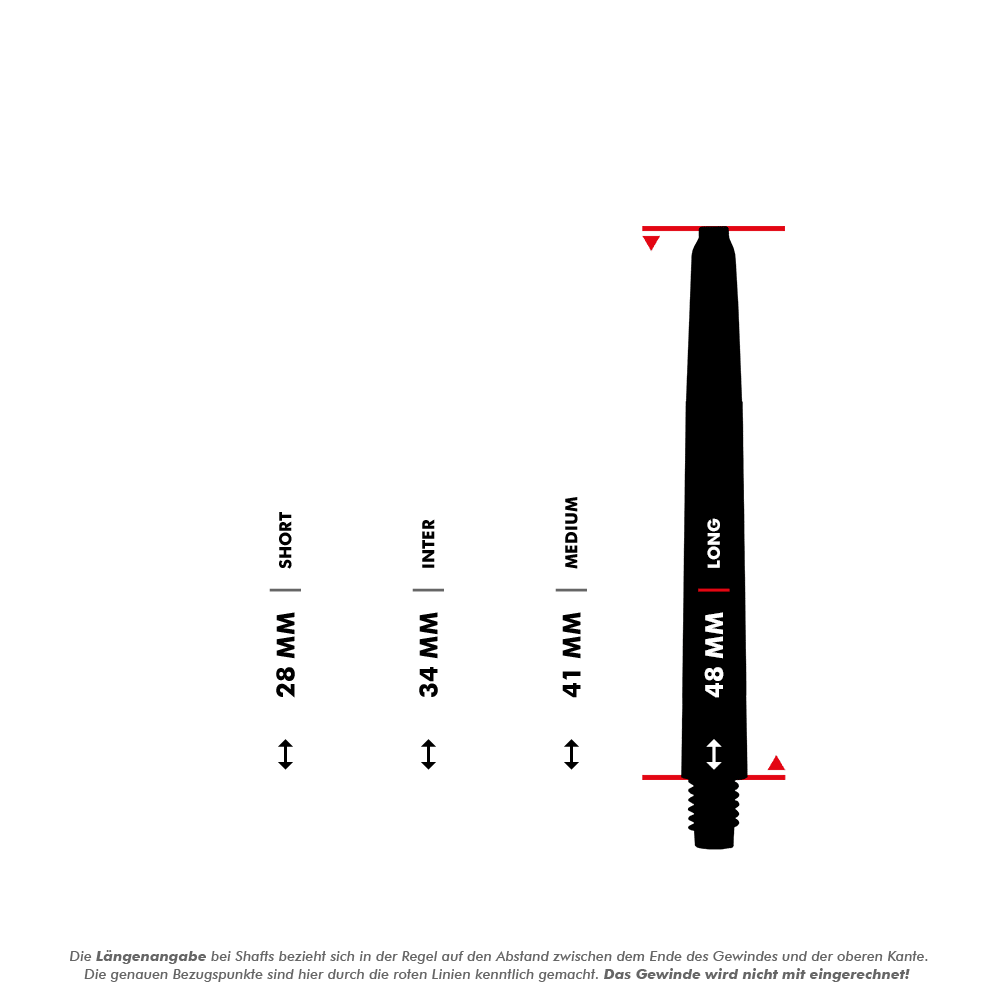 McDart Scope Nylon Shafts