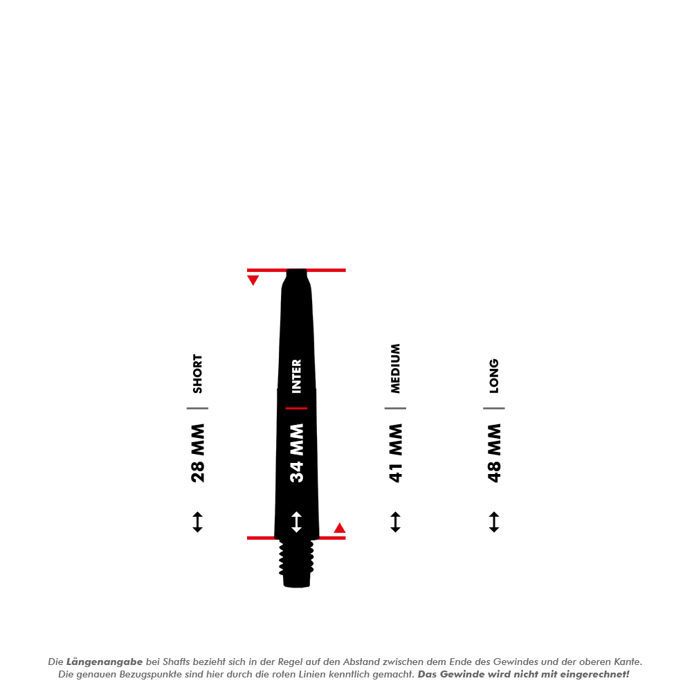 McDart Scope Nylon Shafts