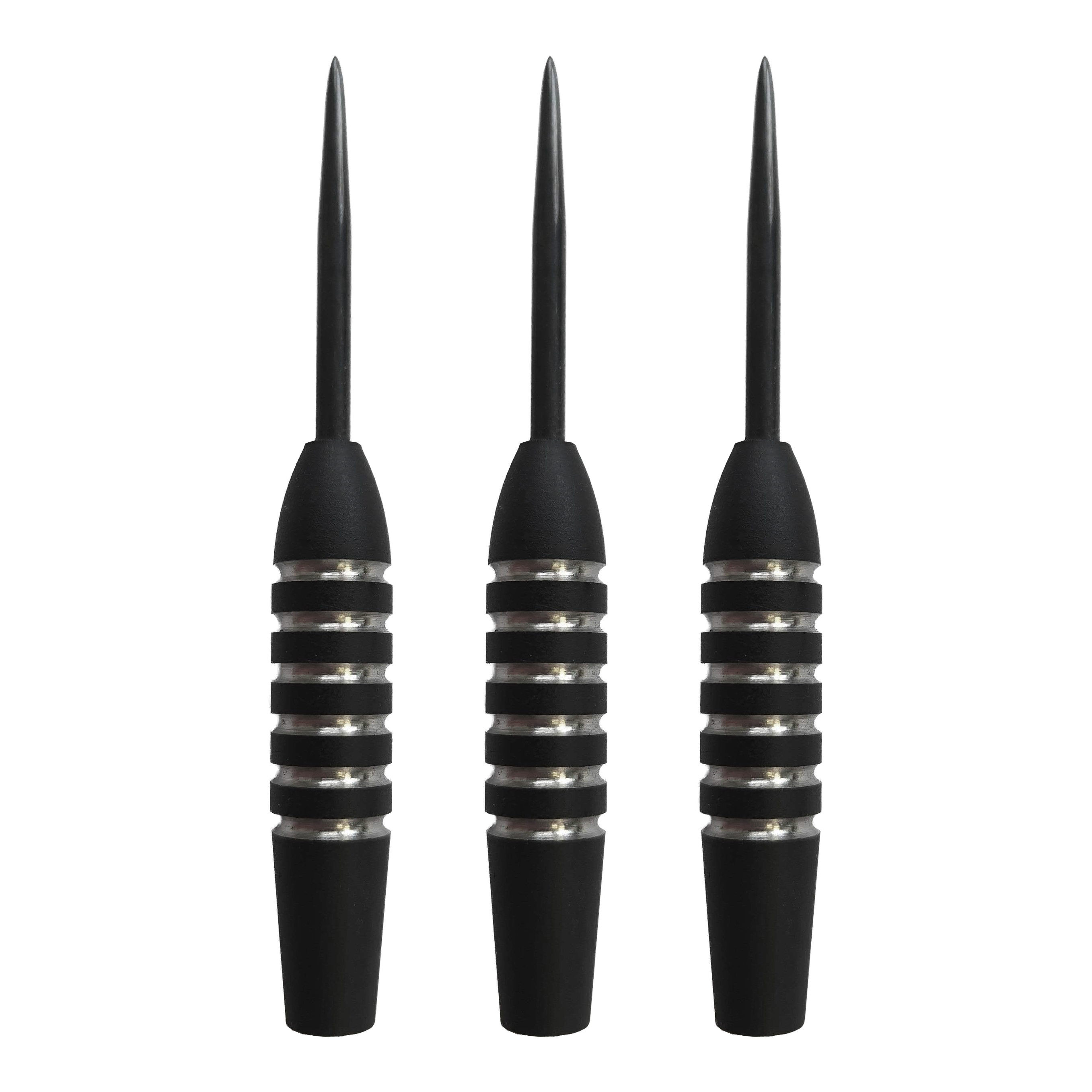 Barriles de dardos de acero McDart Void 2 - 23 g Auf dem Bild ist das Set McDart Void 2 Steeldart-Barrels - 23g zu sehen. Es handelt sich um eine Nahaufnahme der Steeldart-Barrels als Set.