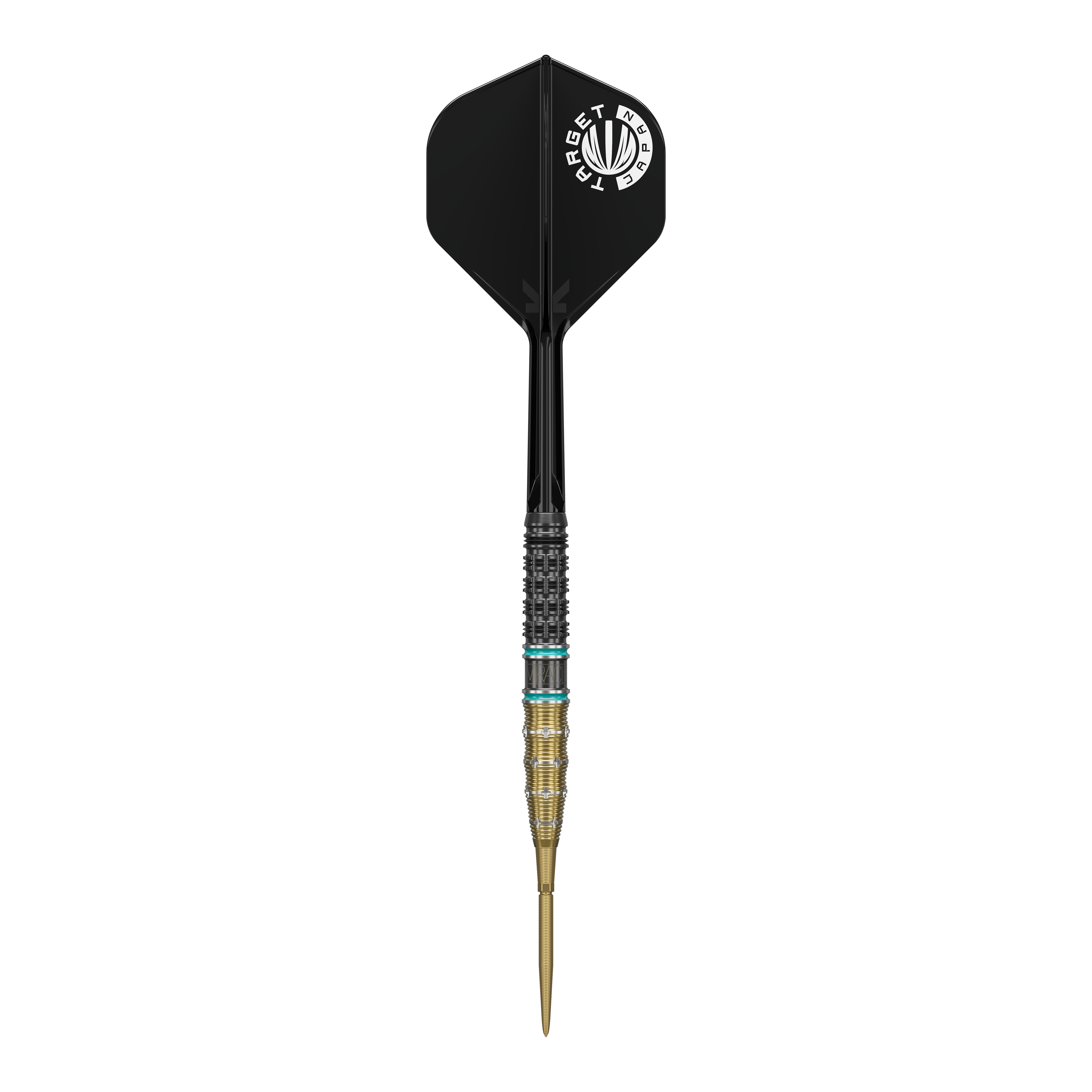 Zu sehen sind die Target Japan Mikuru Suzuki The Miracle GEN7.5 Swiss Point Steeldarts. Diese Darts zeichnen sich durch ihr markantes Aussehen und professionelle Verarbeitung aus.