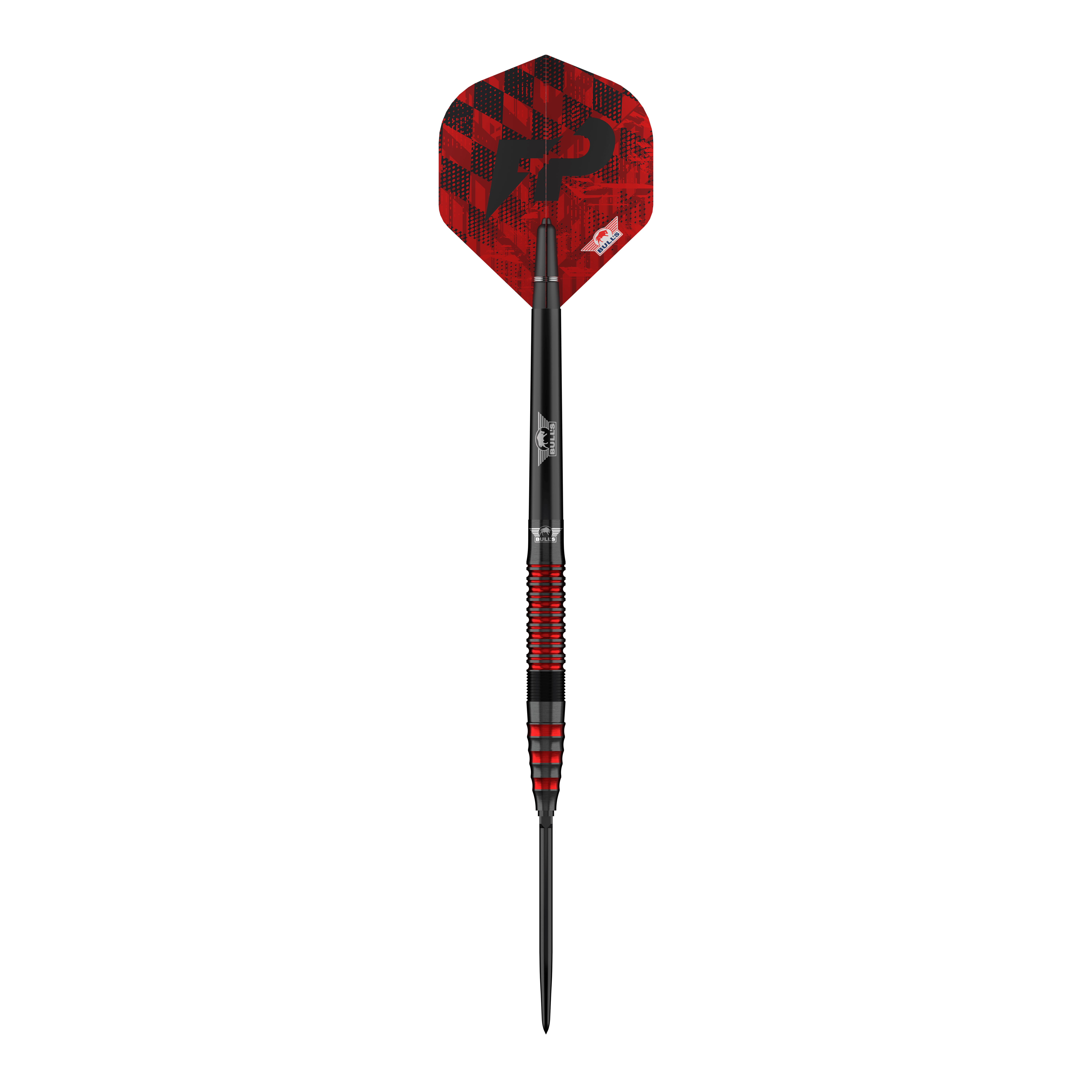 Bulls NL Florian Price 90 Puntos Convertibles Steeldarts Abgebildet ist das Set Bulls NL Florian Preis 90 Convertible Point Steeldarts. Die Darts wirken hochwertig.