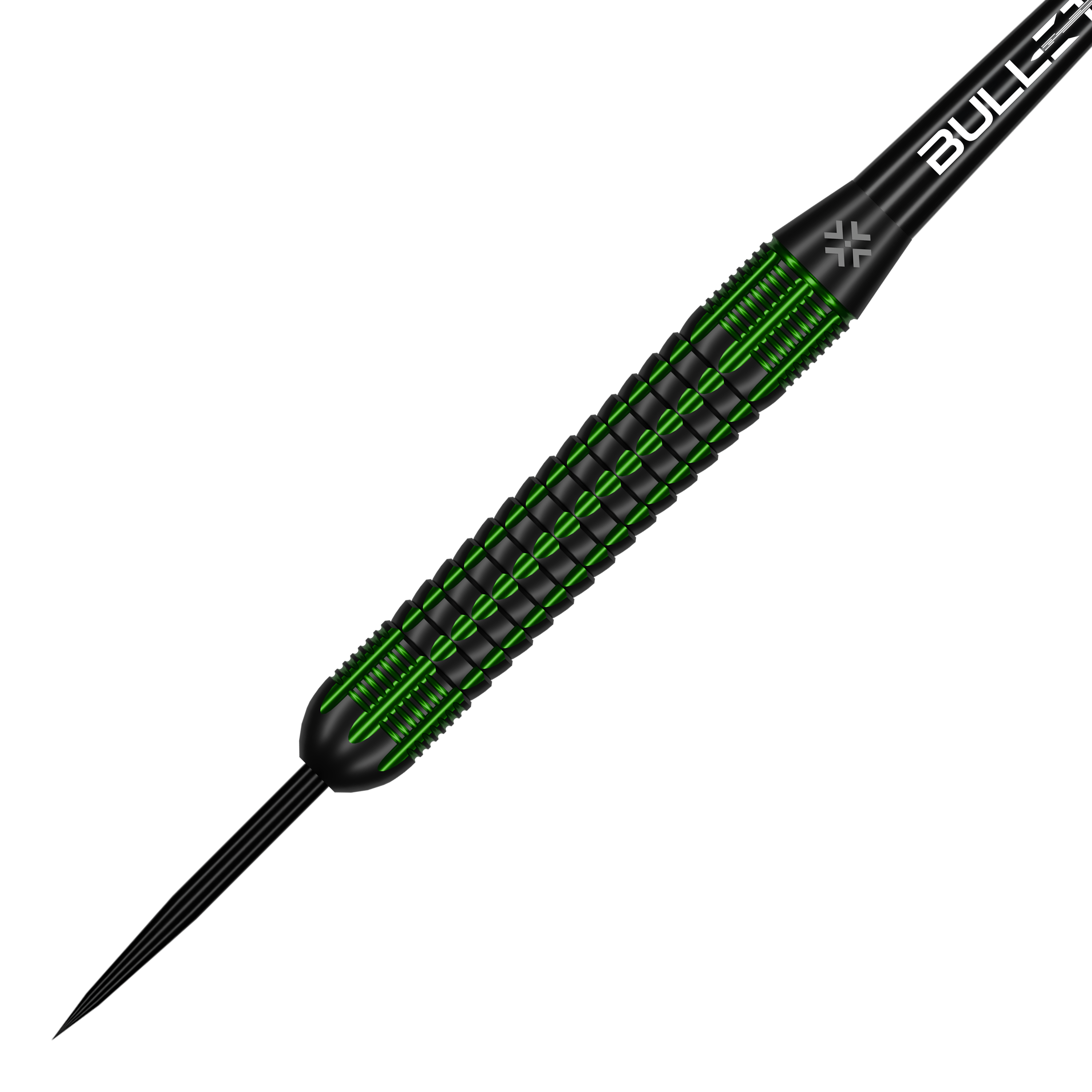 Dardos de acero de latón Bullet Gator - 22 g Das Produkt Bullet Gator Brass Steeldarts - 22g wird dargestellt. Diese Darts eignen sich für das Steeldarts-Spiel.