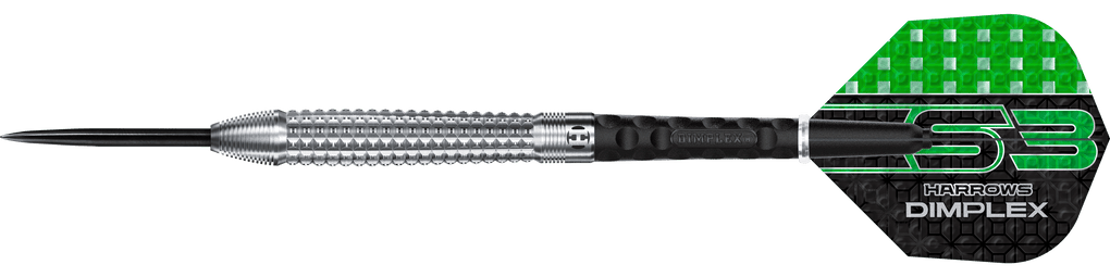 Dardos de acero cónicos Harrows Dimplex S3