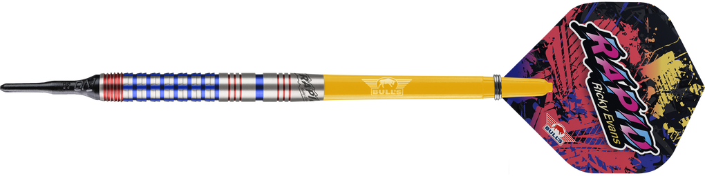 Dardos blandos Bulls NL Ricky Evans Rapid Edition One - 20 g