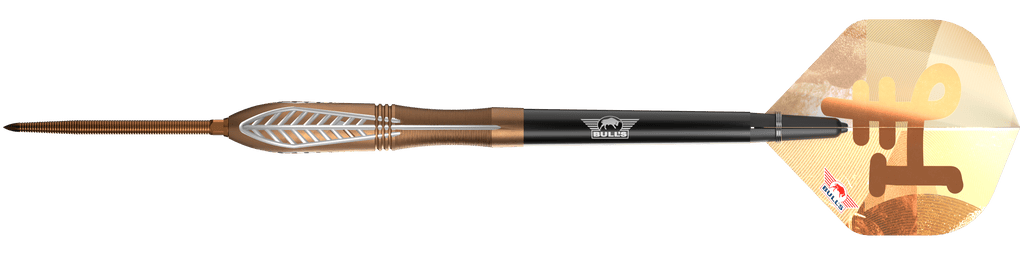Dardos de acero convertibles Bulls NL Bronzo Nova