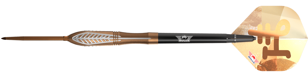 Dardos de acero convertibles Bulls NL Bronzo Nova