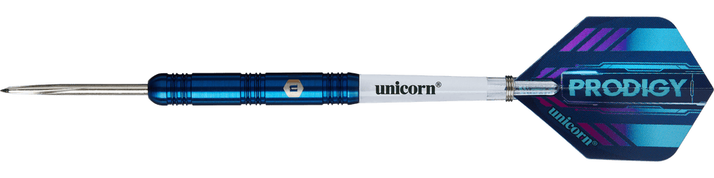 Dardos de acero paralelos Unicorn Prodigy 01