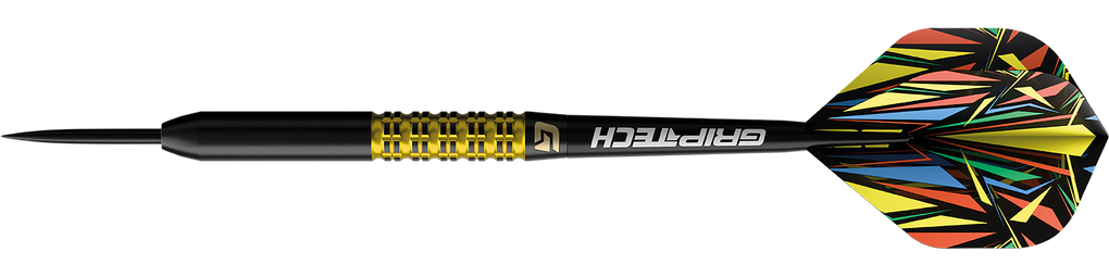 Dardos de acero de tungsteno amarillo GOAT Athlete