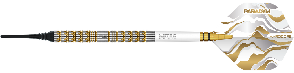 Dardos blandos paralelos Red Dragon Paradym Gold - 20 g