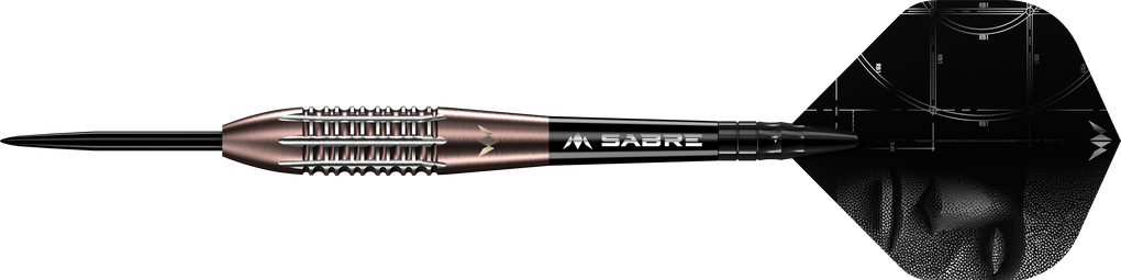 Mission Arkitekt Dardos de acero PVD de sílice de bronce - 23,5 g