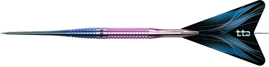 Dardos de acero arcoíris de titanio T3 Caliburn TTD Complete - 7 g