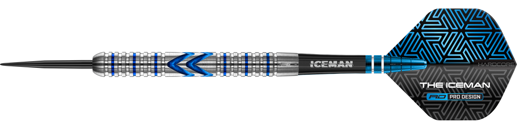 Dardos de acero Red Dragon Gerwyn Price Iceman Midnight Edition