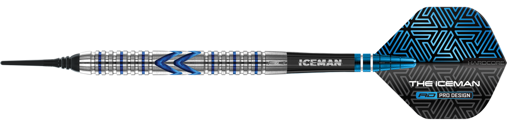 Dardos blandos Red Dragon Gerwyn Price Iceman Midnight Edition - 20 g
