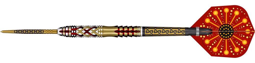 Dardos de acero Shot Goths Alaric Turbo Point - 23 g