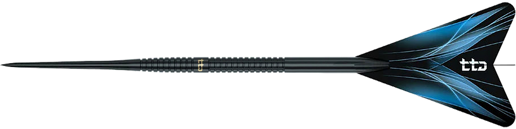 Dardos de acero Caliburn TTD Complete Titanium T1 negros - 5 g