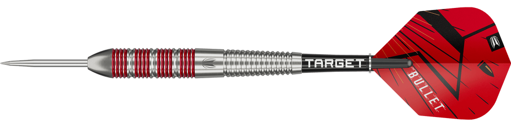Juego de 100 dardos Steeldart de latón Target Stephen Bunting Bullet - 22 g