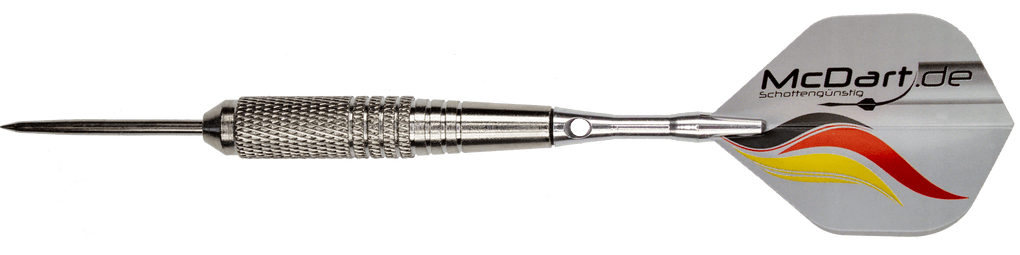 Dardos McDart de acero al níquel plateado