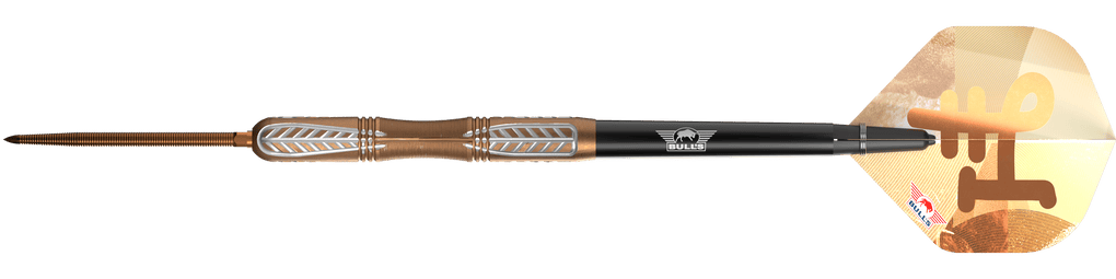 Dardos de acero convertibles Bulls NL Bronzo True