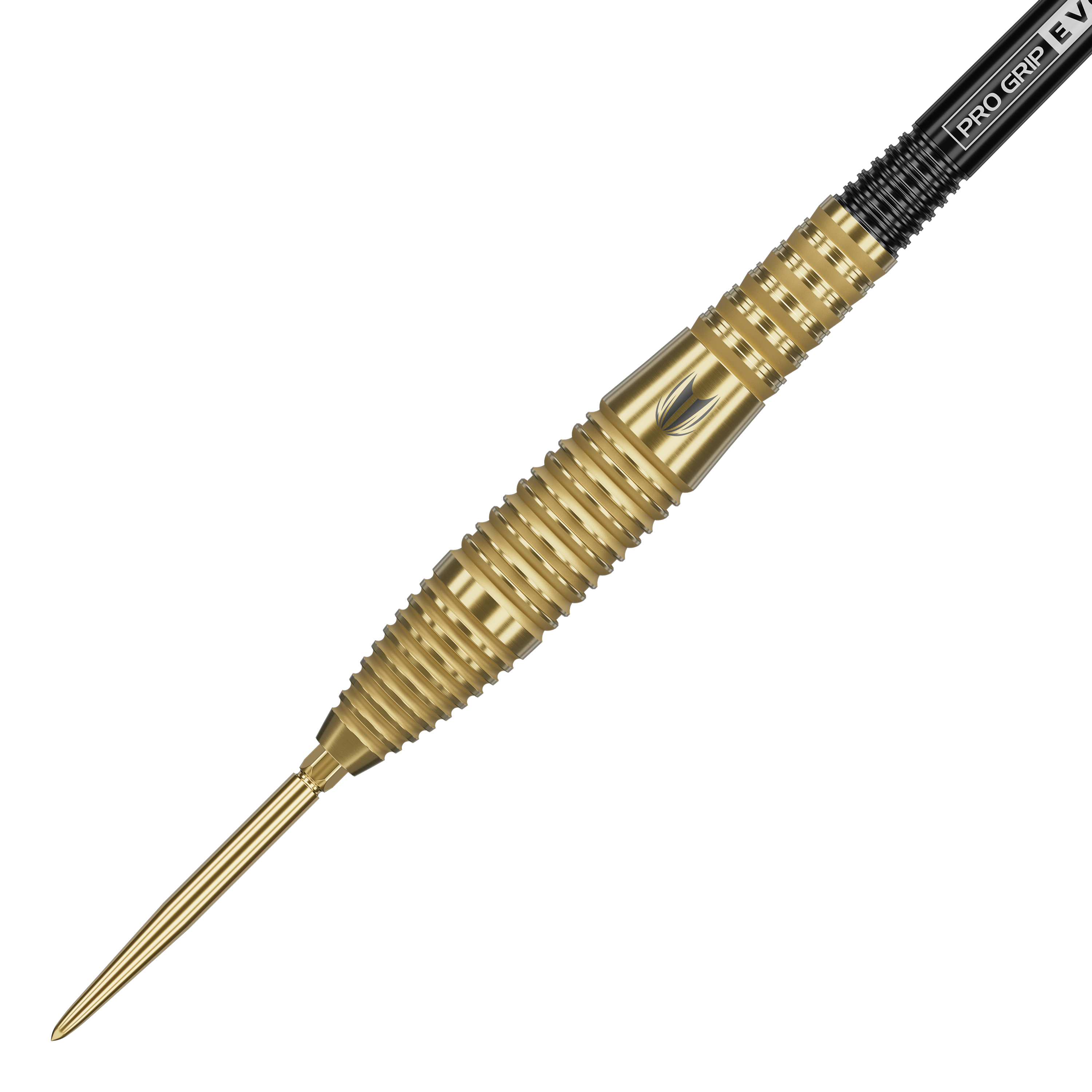 Dardos de acero Target Bolide Envy 05 Swiss Point Hier sieht man die Target Bolide Envy 05 Swiss Point Steeldarts. Die Darts werden aus einer anderen Perspektive gezeigt, sodass das Design gut erkennbar ist.
