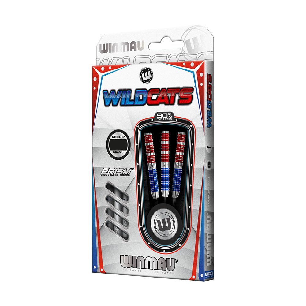 Dardos de acero Winmau Wildcats