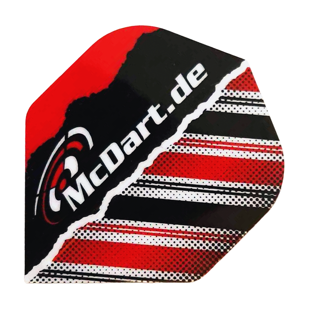 Vuelos estándar McDart Design V7 Abgebildet sind die McDart Design V7 Standard Flights. Die Flights eignen sich für Dartpfeile.