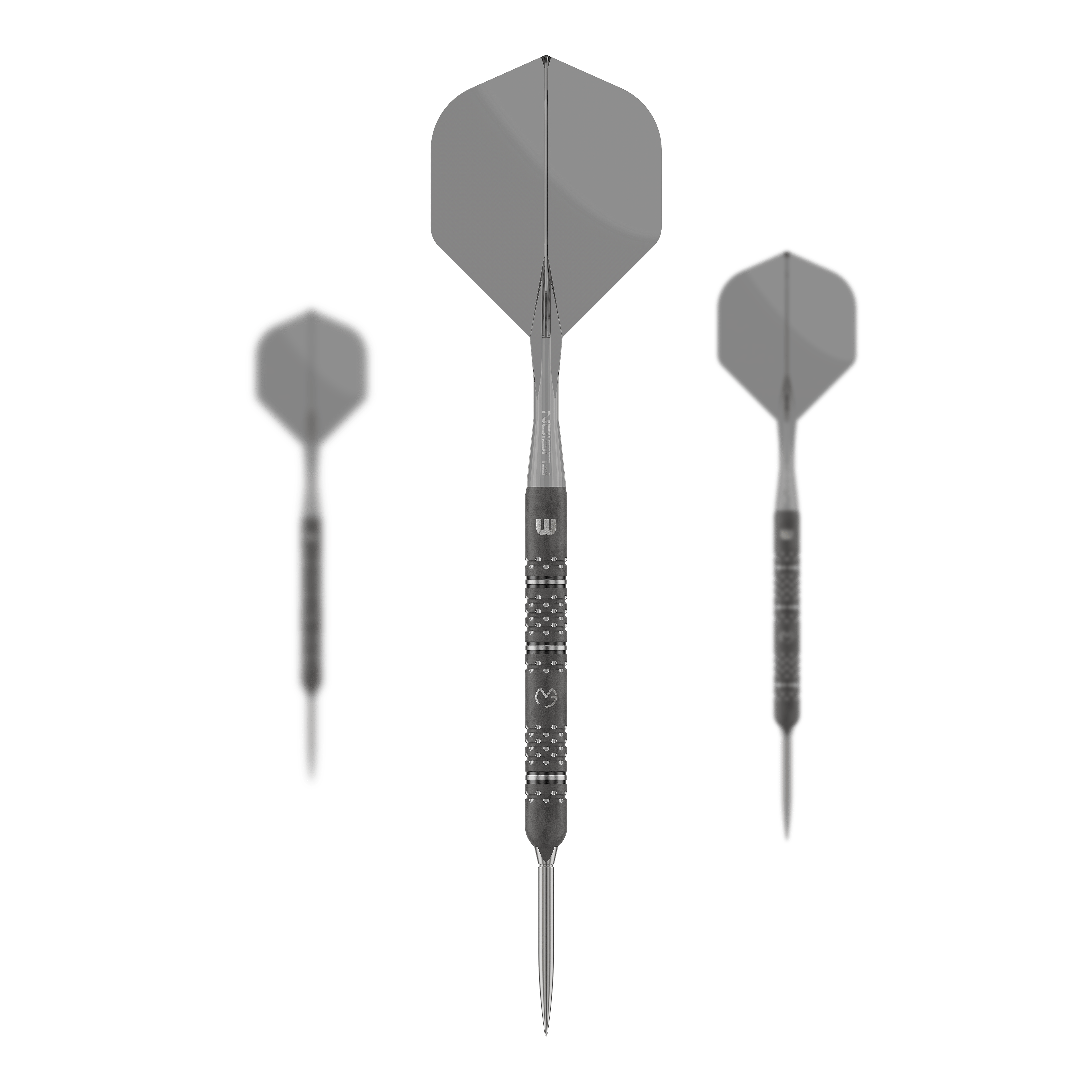 Dardos de acero Winmau Michael Van Gerwen TS-PRO Switch Point Gezeigt werden Winmau Michael Van Gerwen TS-PRO Switch Point Steeldarts. Das Set eignet sich für erfahrene Spieler.