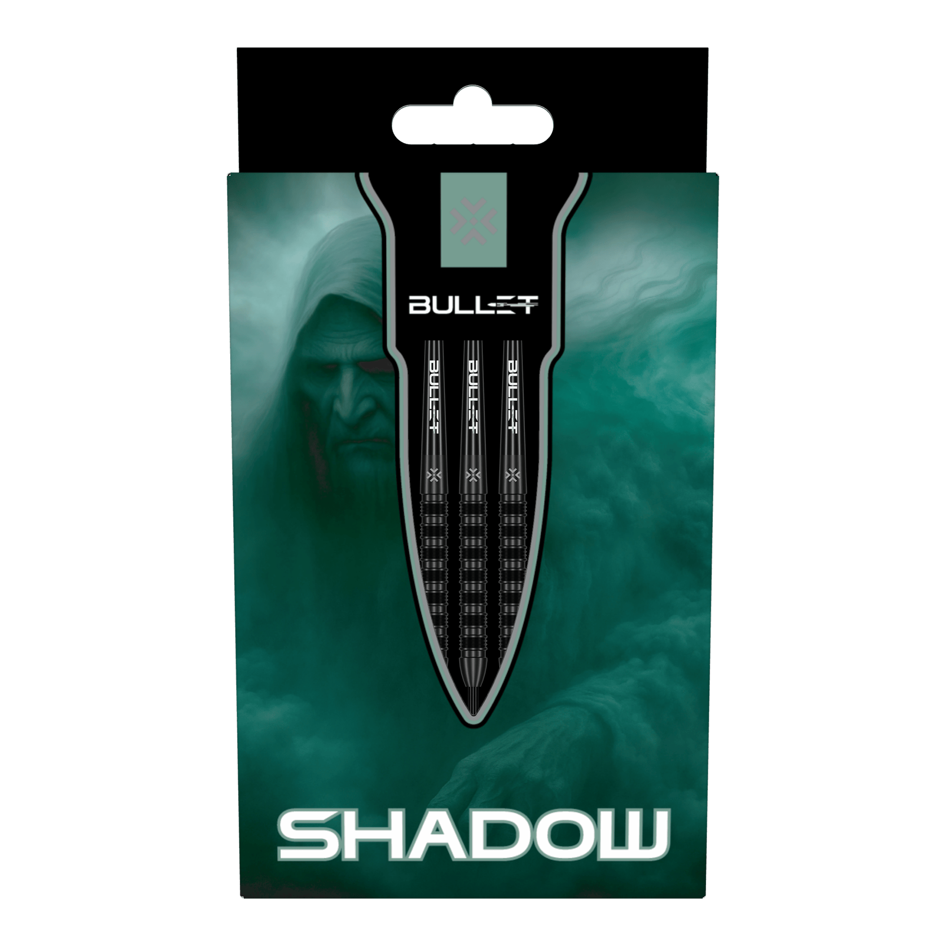 Dardos de acero Bullet Shadow Auf dem Bild sieht man Bullet Shadow Steeldarts. Diese Steeldarts sind professionell gestaltet und eignen sich für das Steeldartspiel.