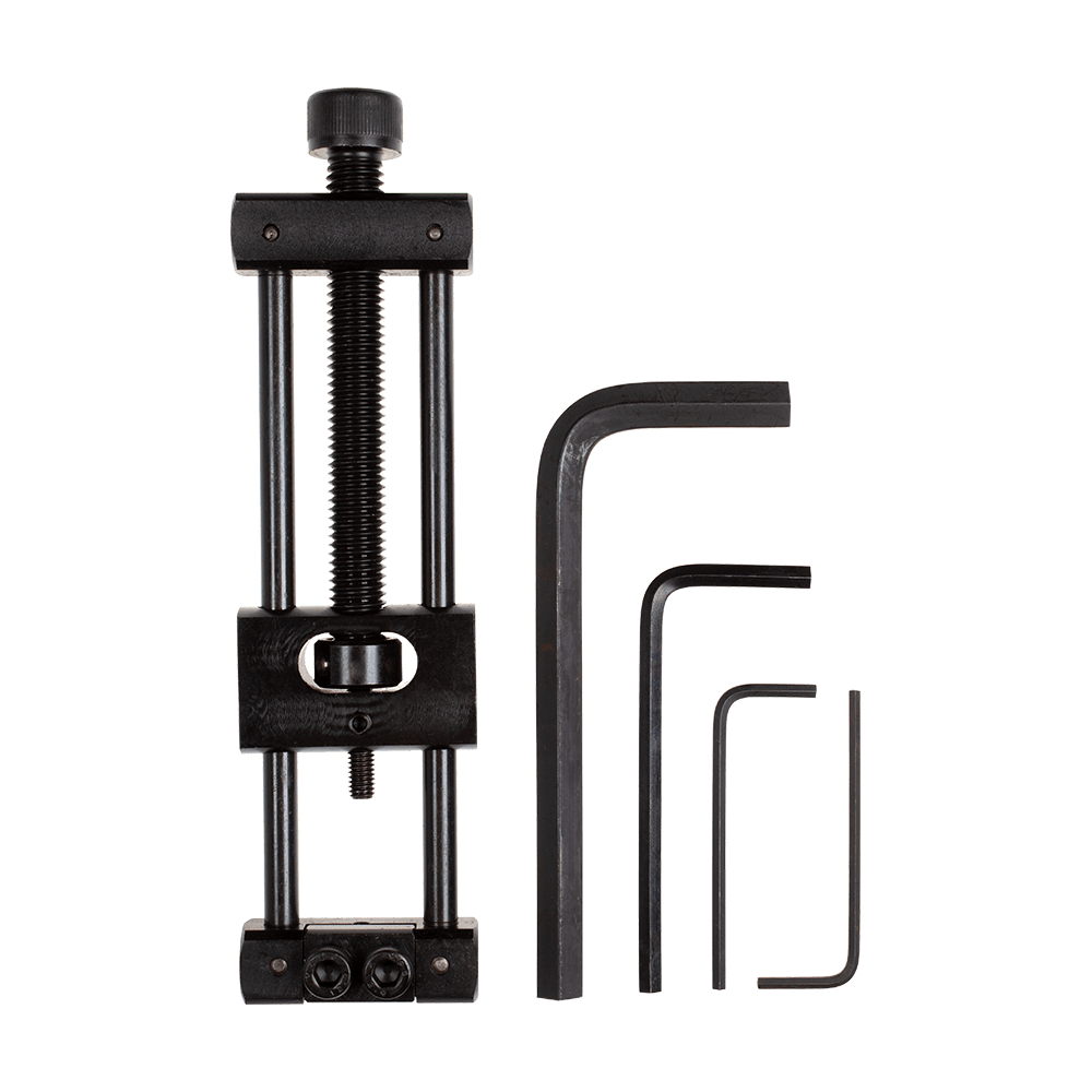 Designa Dart Repointer Black Pro Edition - Cambiador de puntas Zu sehen ist der Designa Dart Repointer Black Pro Edition - Spitzenwechsler. Das Gerät ermöglicht das Austauschen von Spitzen an Darts.