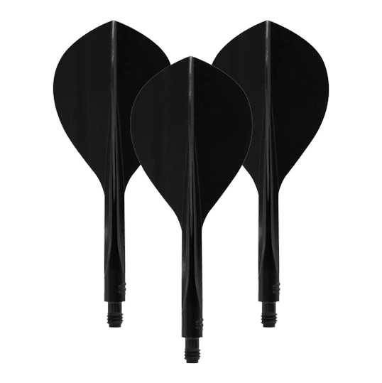 Sistema de vuelo Condor Ax 120 Teardrop - Negro Hier ist das Condor Axe 120 Flight-System Teardrop in Schwarz abgebildet. Es handelt sich um einen Flightsatz für Darts.