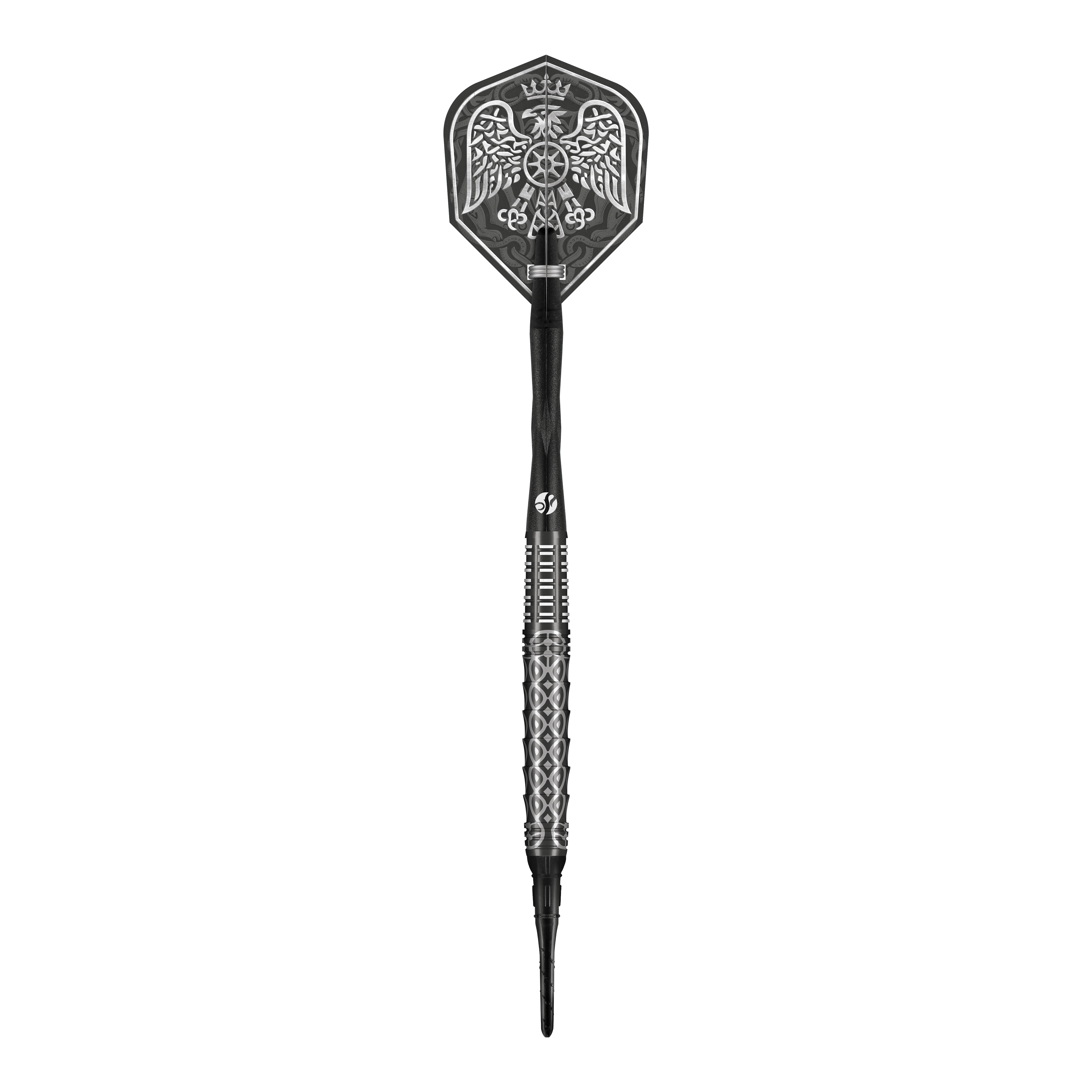 Dardos blandos Shot Goths Wulfaz - 20 g Das Bild zeigt die Shot Goths Wulfaz Softdarts mit 20g Gewicht. Die Darts sind speziell für Softdartspiele entworfen.