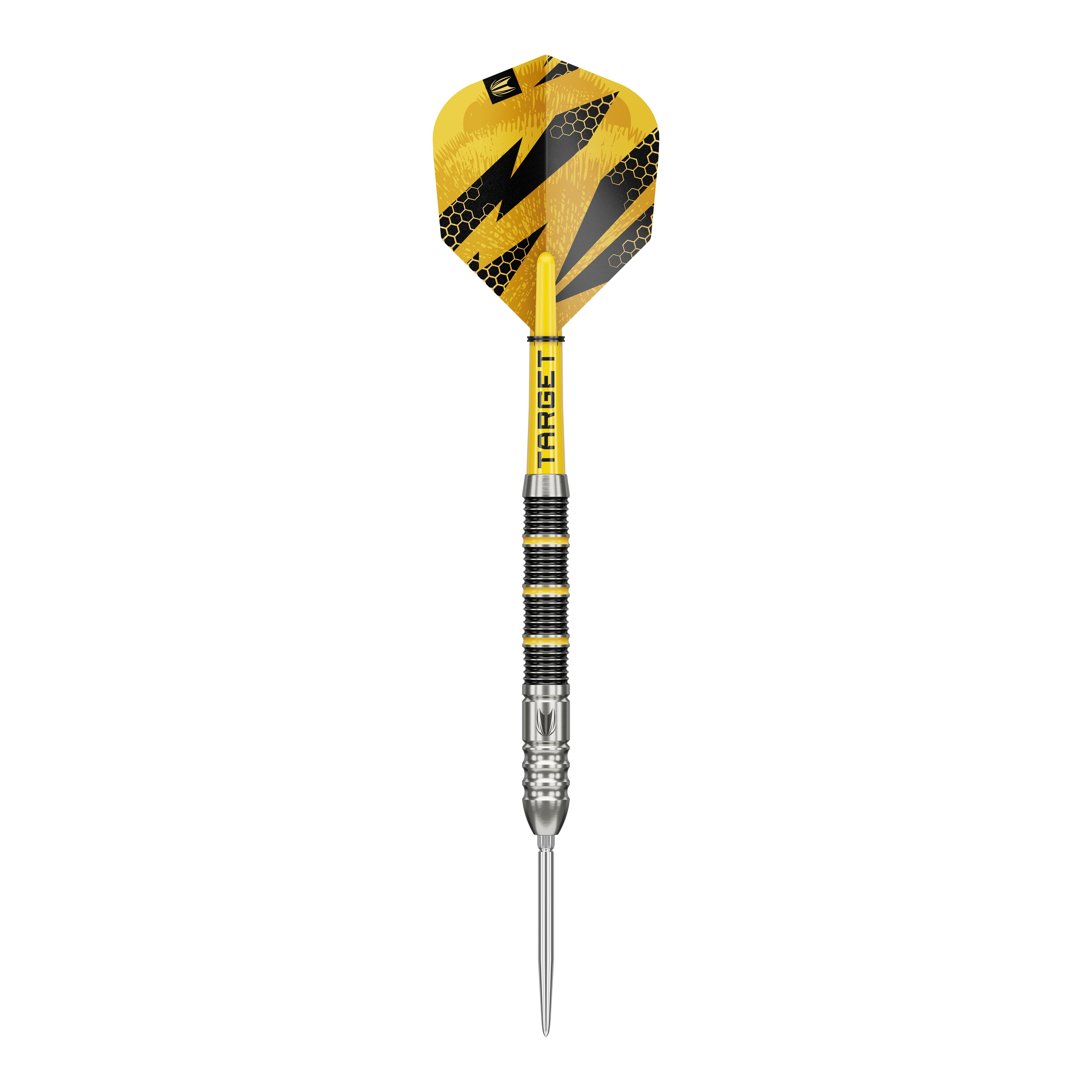Dardos de acero Target Buzz 02 Swiss Points Das Foto präsentiert die Target Buzz 02 Swiss Points Steeldarts. Sie bieten ein optimales Spielerlebnis.