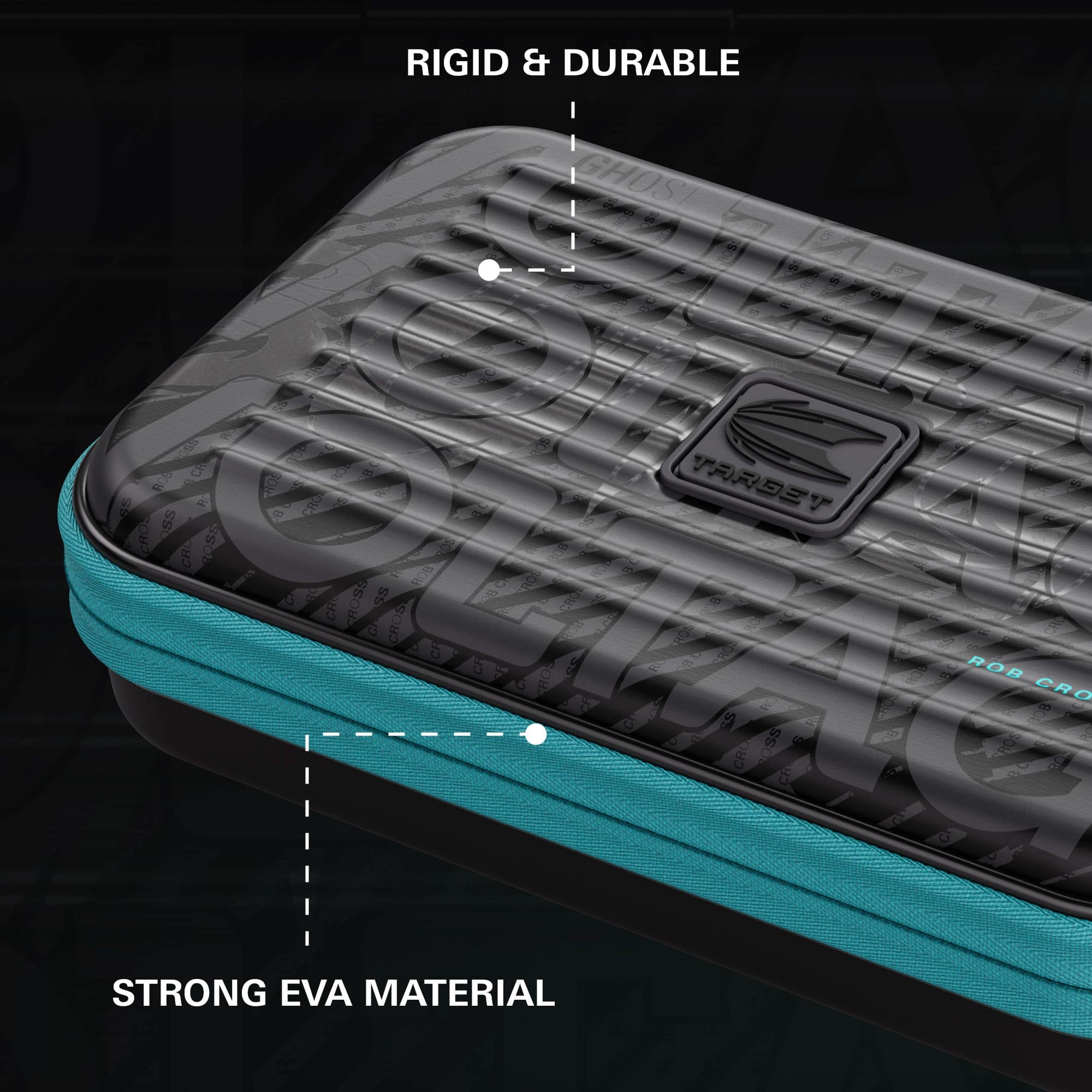Estuche para dardos Takoma XL Ghost Series Rob Cross Abgebildet ist das Takoma XL Ghost Series Rob Cross Dartcase. Das Case wird für die Aufbewahrung von Darts verwendet.