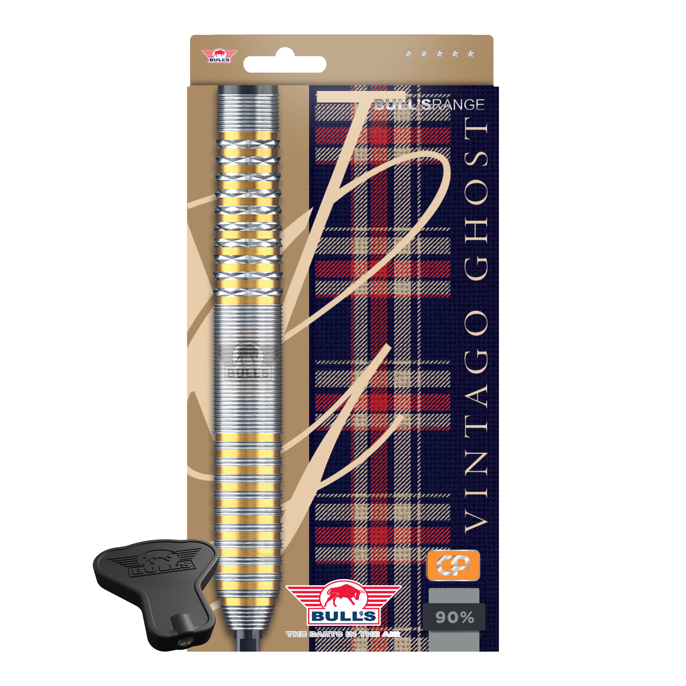 Dardos de acero convertibles con puntas vintage Ghost de Bulls NL Zu sehen ist das Produkt Bulls NL Vintago Ghost Convertible Points Steeldarts. Die Darts zeichnen sich durch ihre Wandelbarkeit und Präzision aus.