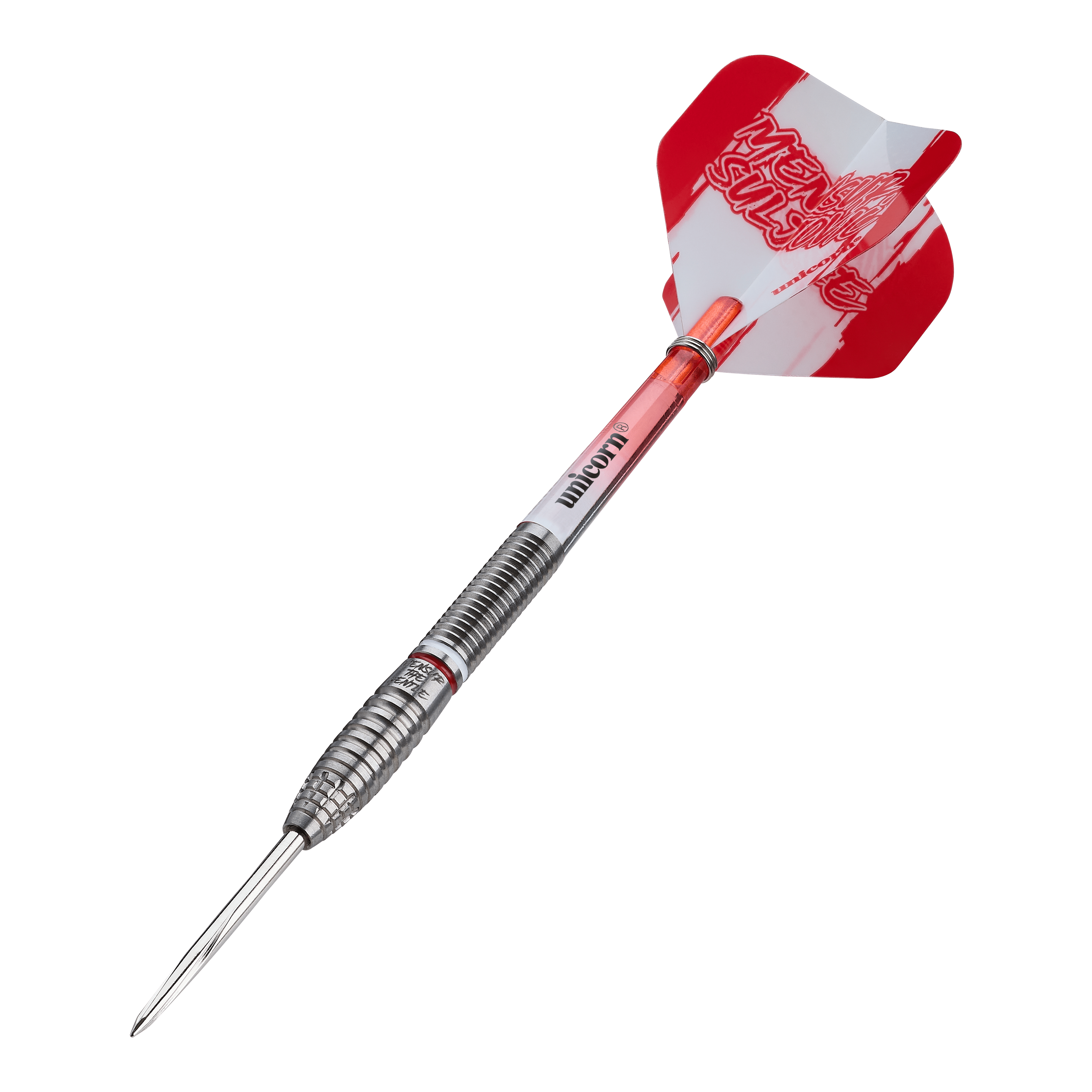 Unicorn Scale Suljovic The Gentle Steeldarts - 23 g Dieses Bild zeigt die Unicorn Mensur Suljovic The Gentle Steeldarts - 23g. Die Darts sind ein hochwertiges Produkt für Dartspieler.