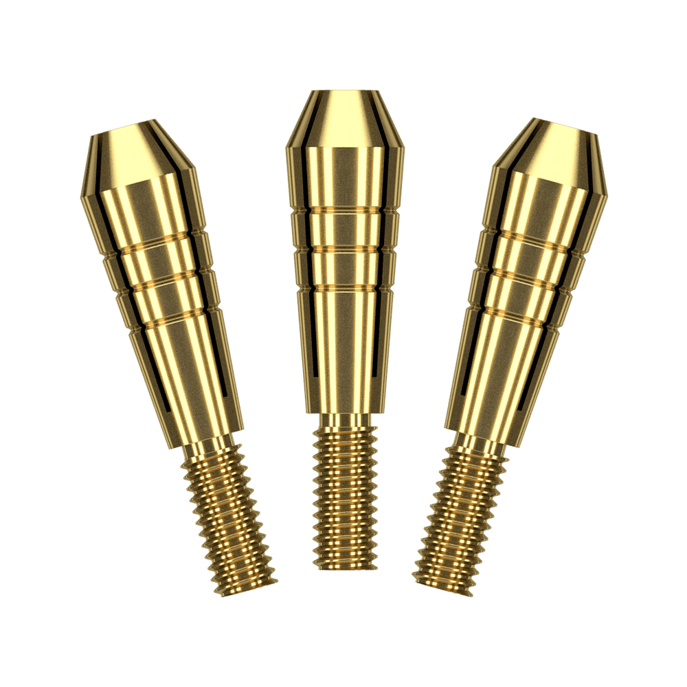 Target Power Titanium Shaft Ersatztops - Gold