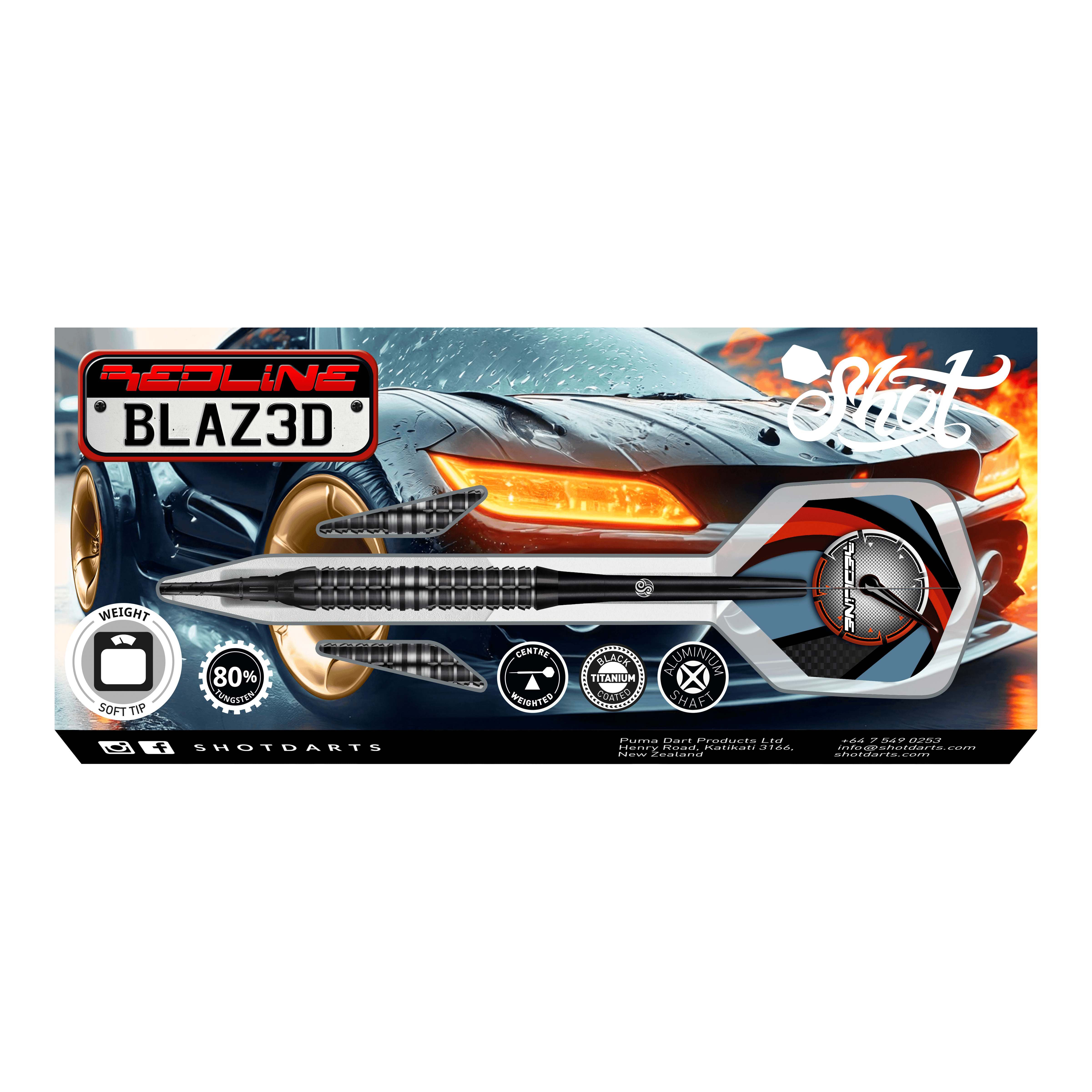 Shot Redline Blazed Dardos Blandos - 20g