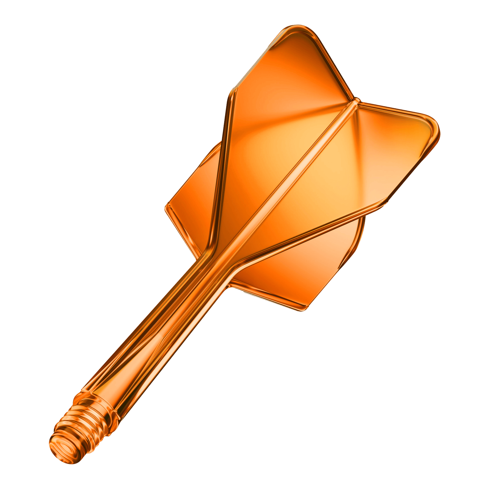 Sistema de eje de vuelo GOAT A1R No6 - Naranja neón Dieses Bild zeigt das GOAT A1R No6 Flight-Shaft-System in Neon Orange. Es handelt sich um einen Dart-Schaft mit Flug, präsentiert einzeln.