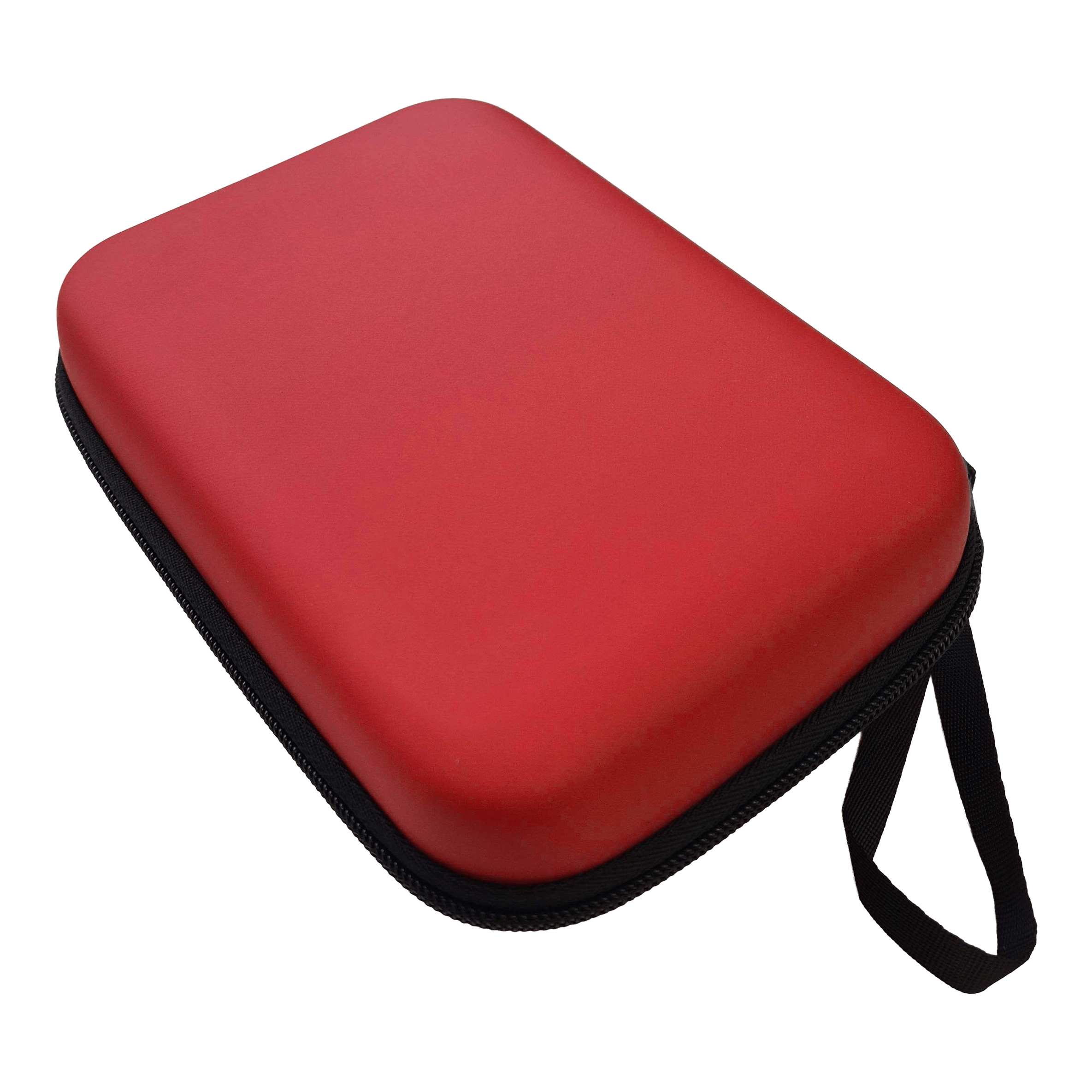 Estuche para dardos McDart System-4 Hier wird ein Dartcase in der Farbe Rot dargestellt. Das Etui kann für den Transport von Darts verwendet werden.