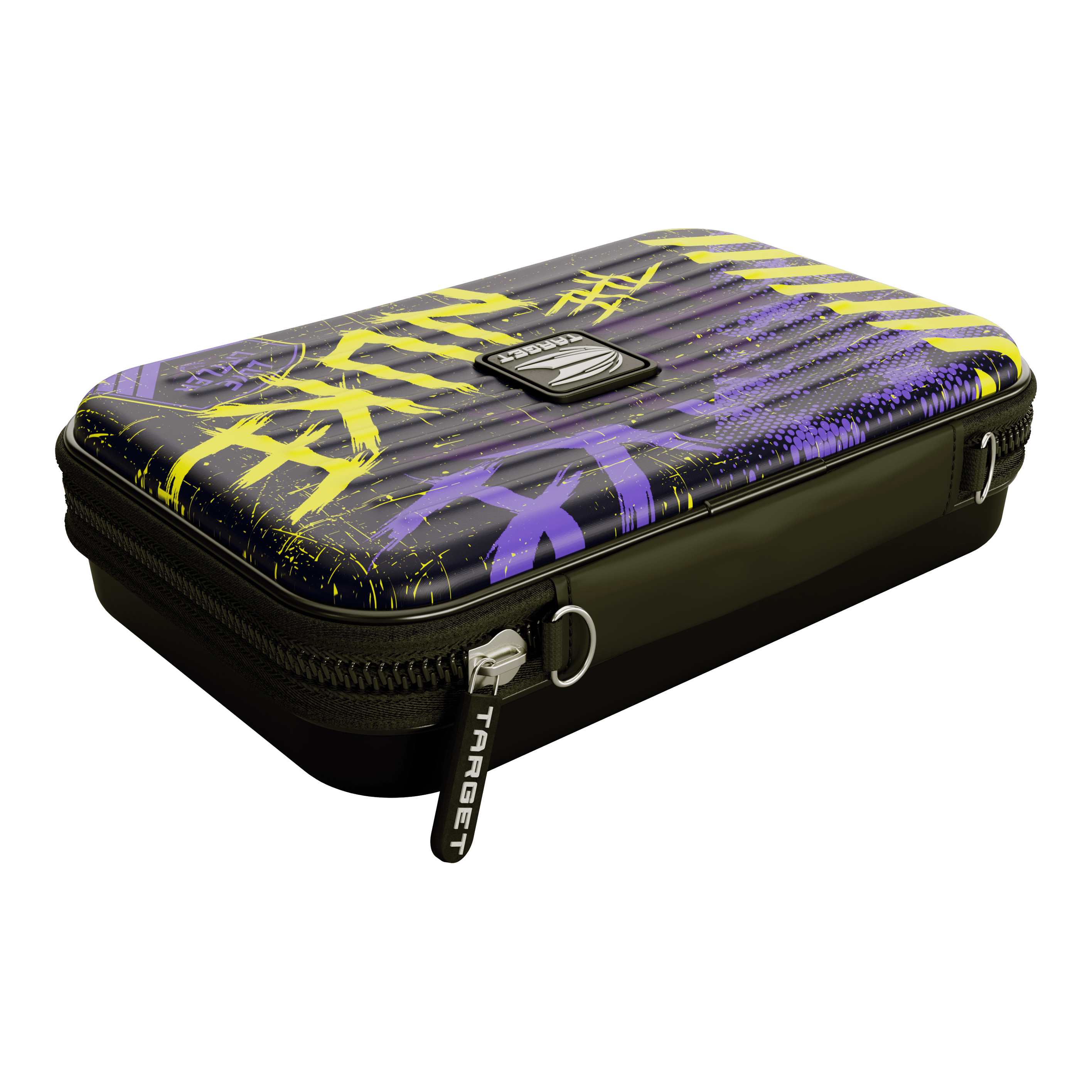 Estuche para dardos Target Takoma Luke Littler XL Das Bild zeigt das Target Takoma Luke Littler XL Dartcase. Es ist ein großes Dartcase für die sichere Aufbewahrung von Dartpfeilen.