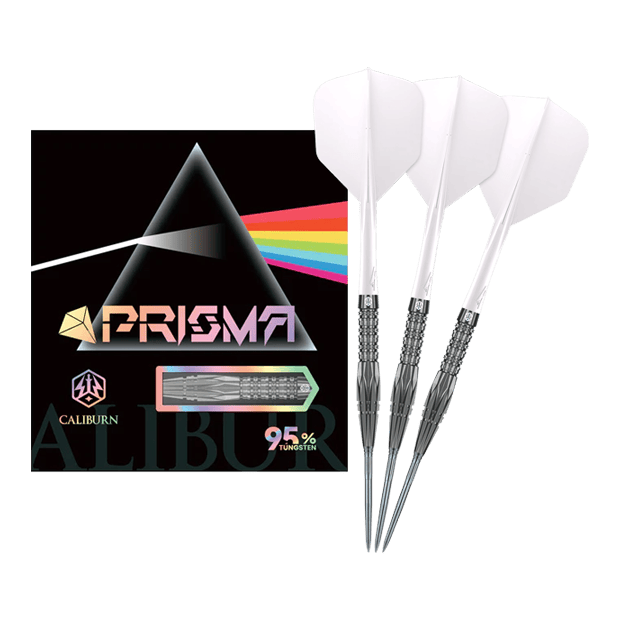 Dardos de acero Caliburn Prisma P1 - 19,5 g Caliburn Prisma Steeldarts - 19,5g. Dieses Produkt ist ideal für Dartspieler, die Wert auf Qualität legen.