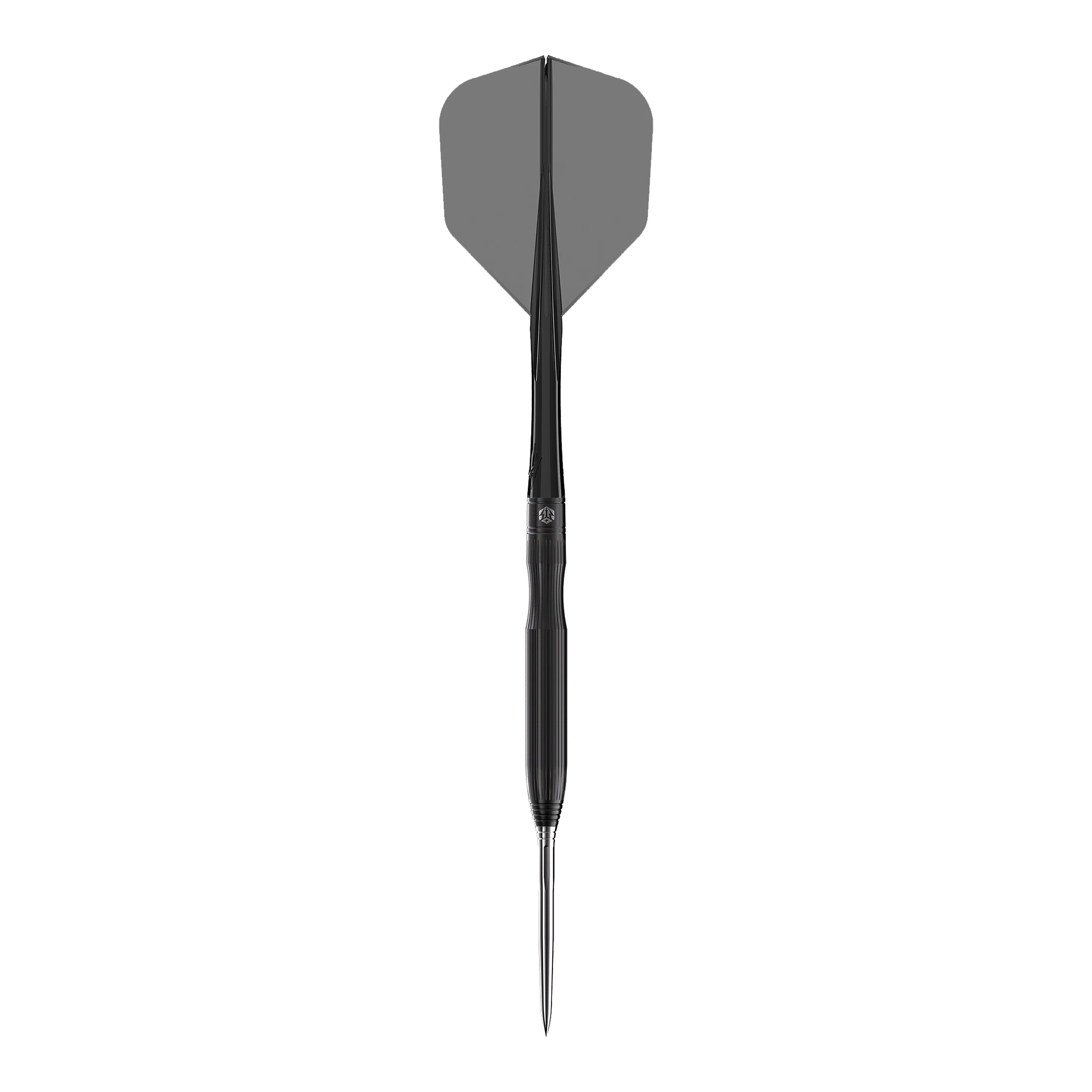 Dardos de acero Caliburn Chord C1 - 21,5 g Hier ist der Caliburn Chord C1 Steeldart mit 21,5g zu sehen. Der Dartpfeil ist aus der Nähe fotografiert.