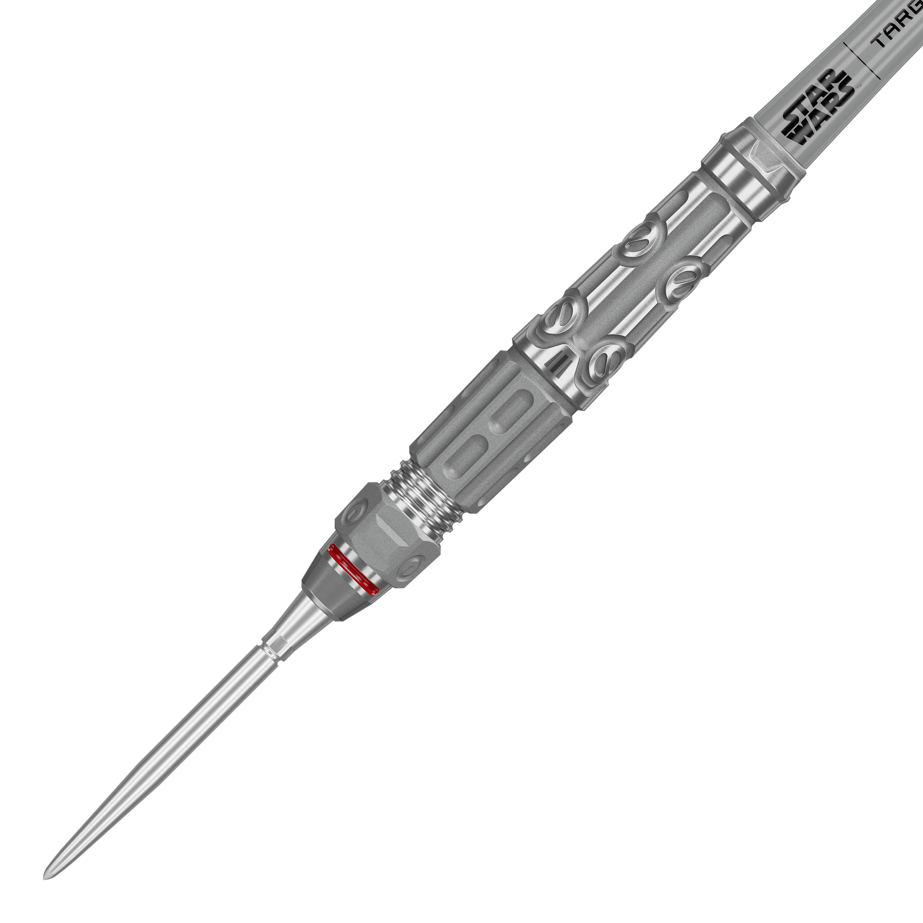 Dardos de acero Target Star Wars AT-AT Swiss Point Abgebildet ist das Produkt Target Star Wars AT-AT Swiss Point Steeldarts. Das Bild zeigt die Details dieses speziellen Dartpfeils.